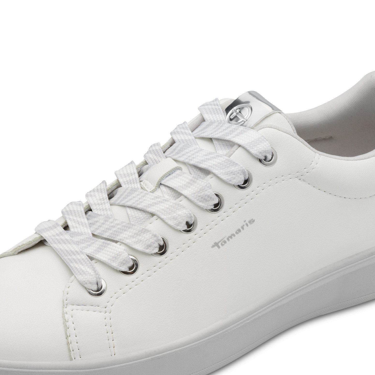 Tamaris Plateausneaker Freizeitschuh, Halbschuh, Schnürer in veganer Verarbeitung