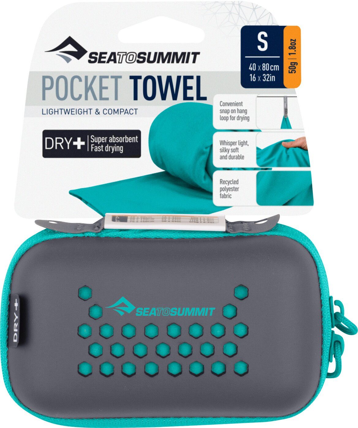 sea to summit Sporthandtuch Pocket Towel Baltic