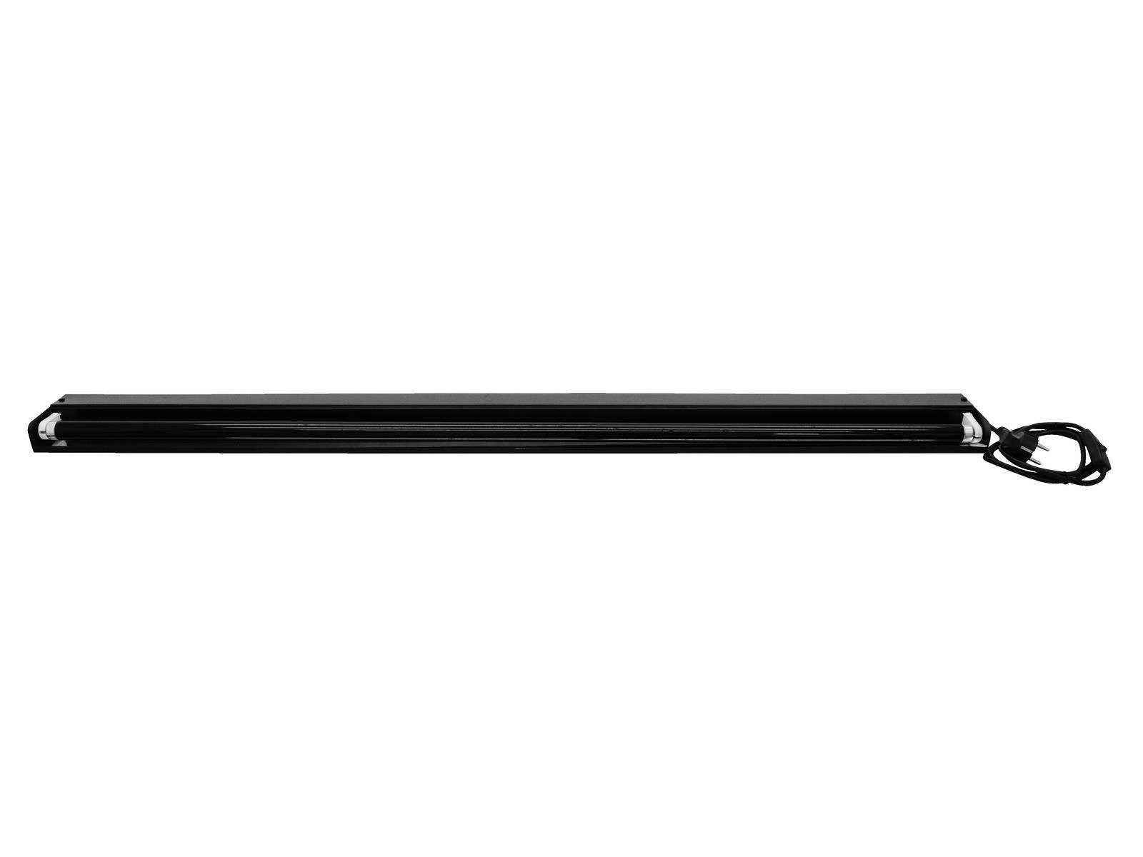 Discolicht EUROLITE UV-Röhre Komplettset 120cm 36W metall sw