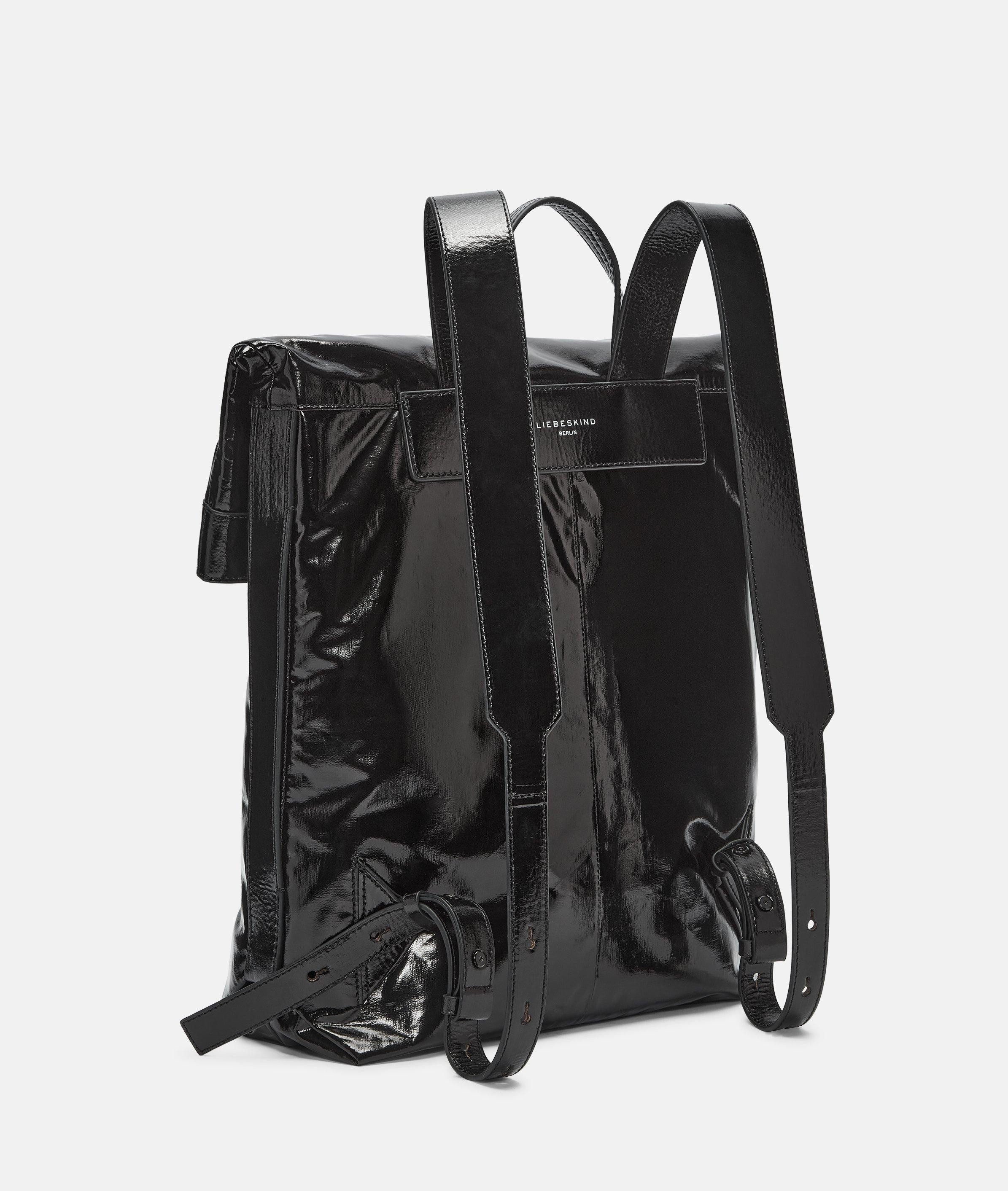 Liebeskind Berlin Rucksack Rucksack, Großer Rucksack aus Baumwolle mit Lack günstig online kaufen