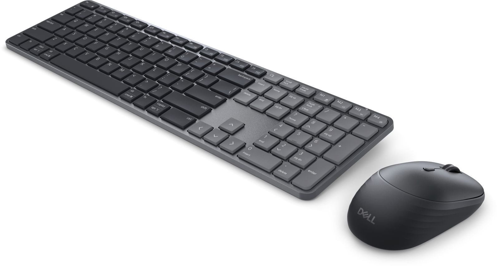 Dell Pro 7 KM726 - Tastatur-und-Maus-Set - Slim Tastatur- und Maus-Set