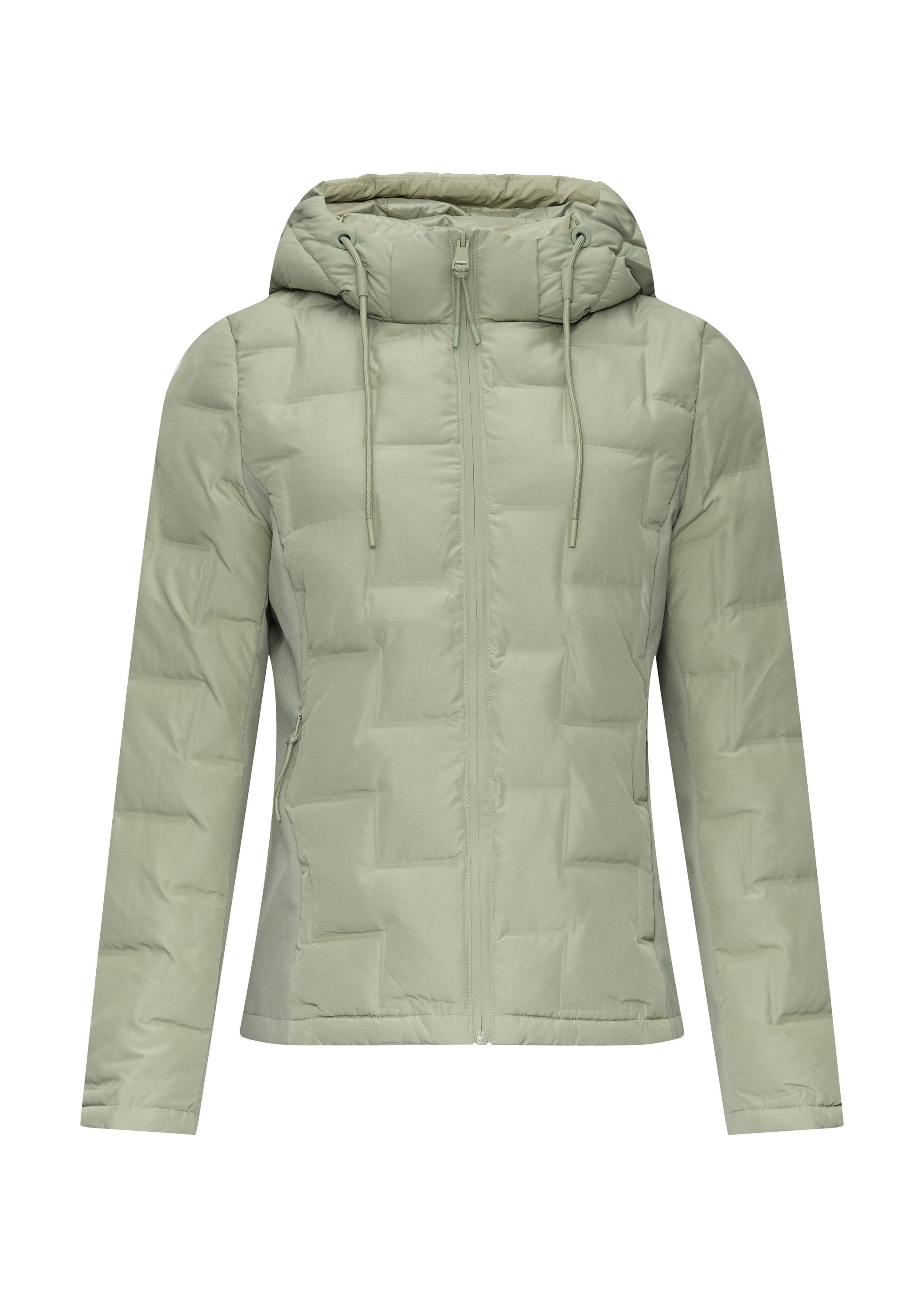 s.Oliver Winterjacke Outdoor-Jacke Leicht wattierte Jacke im Fabricmix mit Prägung