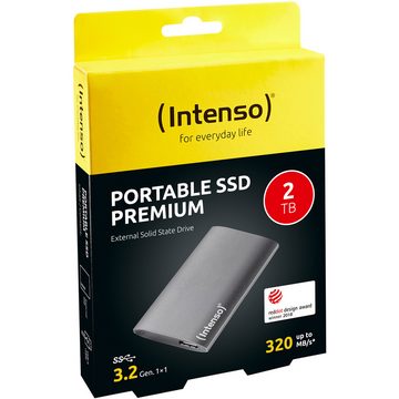 Intenso Premium 2 TB SSD-Festplatte (2 TB) 1,8", extern"