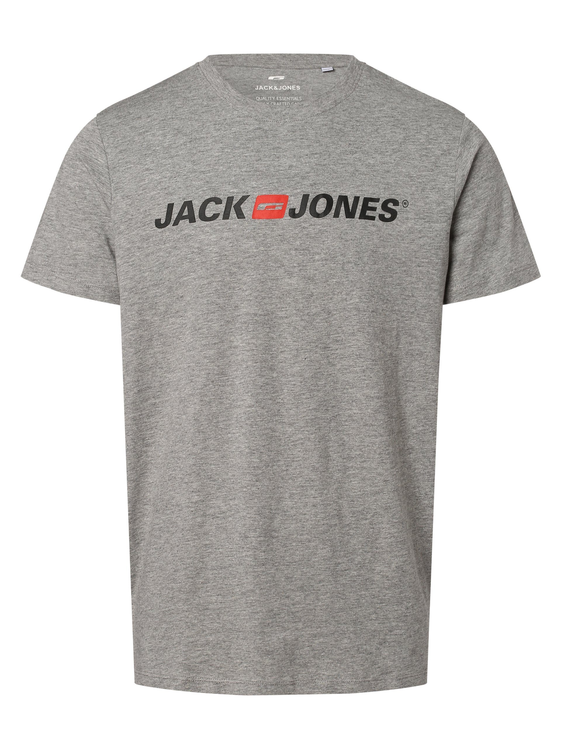 Jones & Jack JJECorp T-Shirt hellgrau
