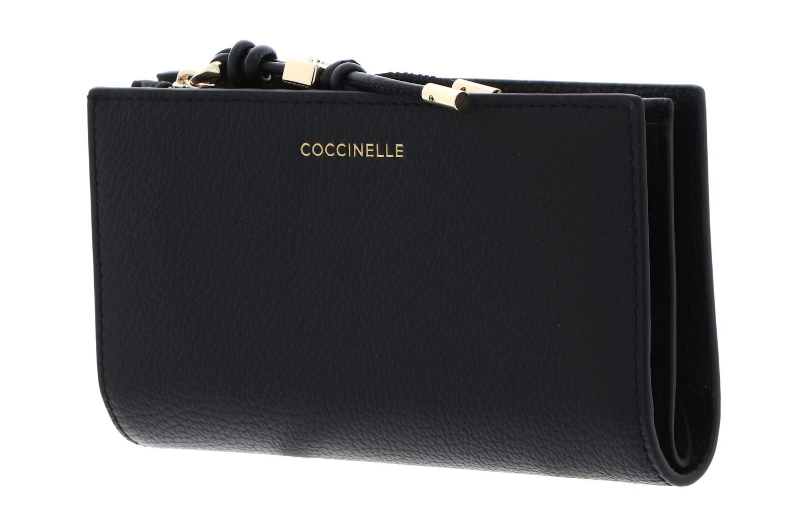 COCCINELLE Geldbörse Wallet Grained Leather, aus echtem Rindsleder