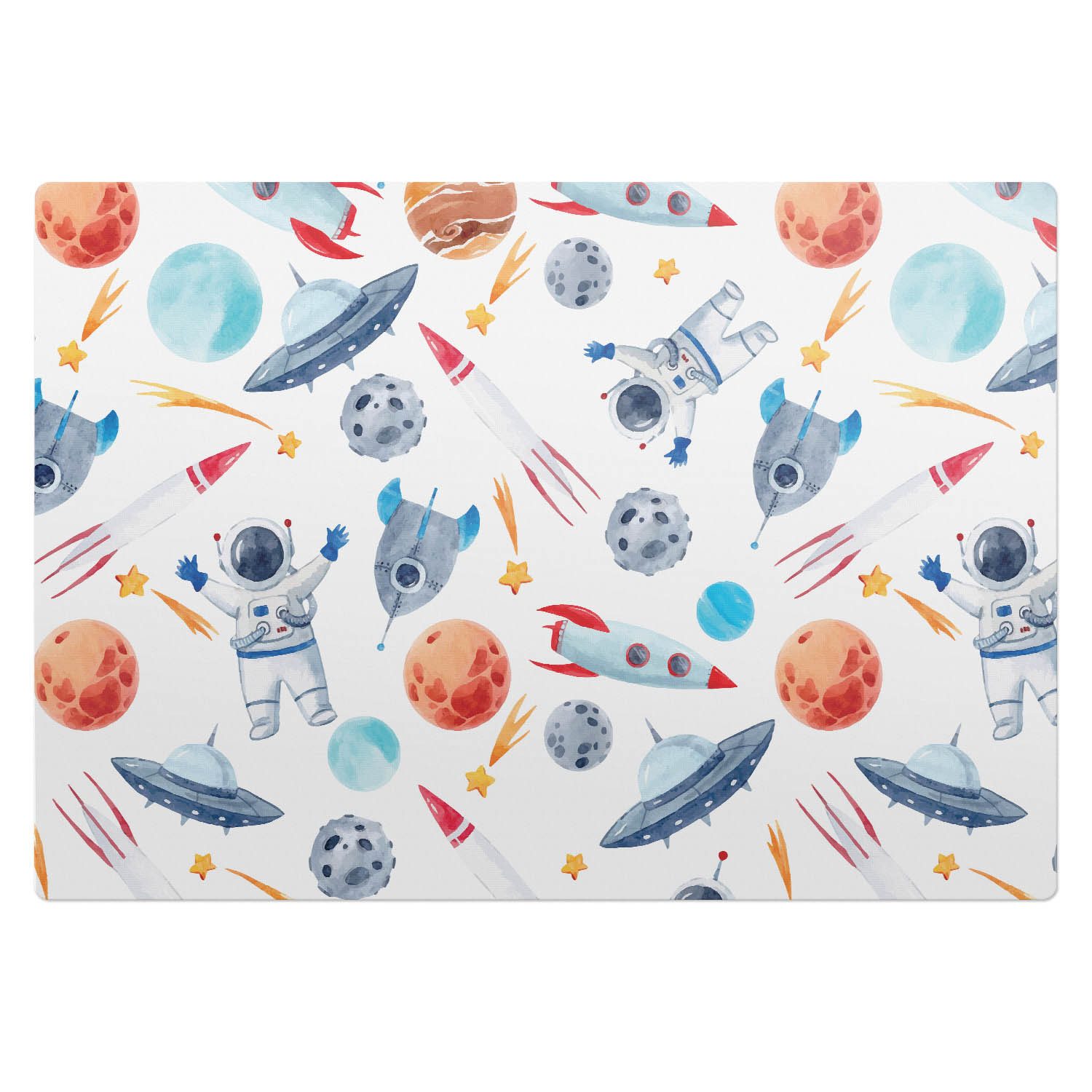 Tulup Bodenschutzmatte Schreibtischstuhl Unterlage Kosmisches Muster günstig online kaufen