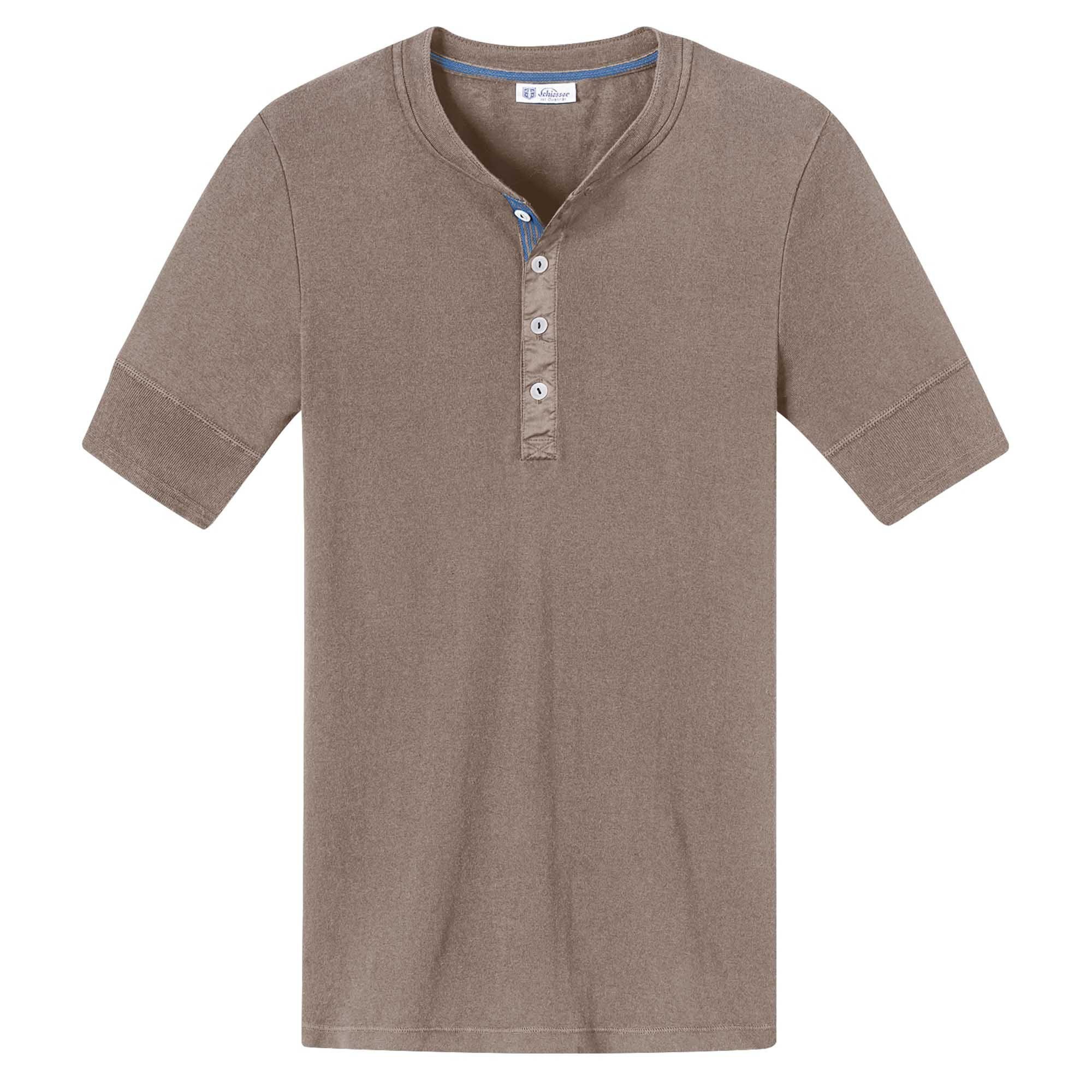 SCHIESSER REVIVAL T-Shirt Herren T-Shirt 1er Pack Baumwolle (Packung, 1er Pack)