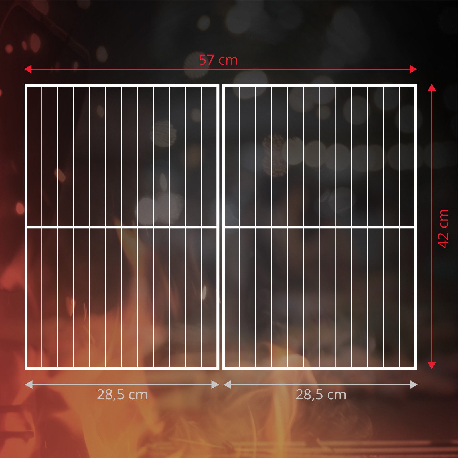 TAINO Holzkohlegrill, HERO XL, Grillwagen, integriertes Thermometer, klappbare Seitentische