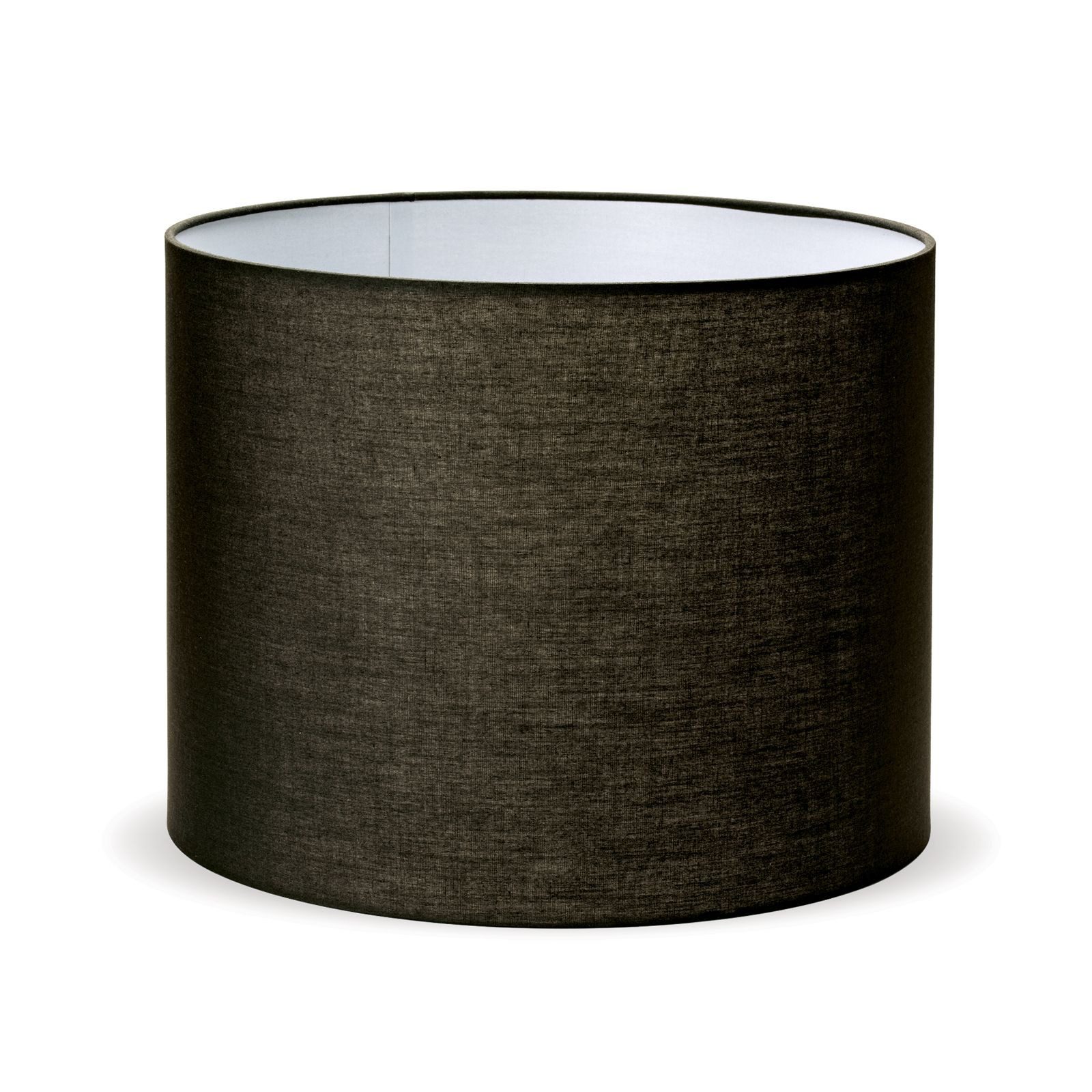 Orion Leuchten Lampenschirm Lampenschirm Ø 40 cm Stoff E27 rund Schwarz
