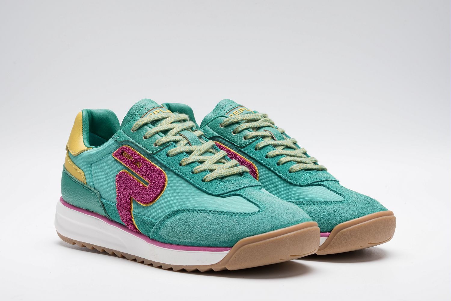 Replay Keilsneaker Trend-Sneaker, Halbschuh, Schnürschuh mit Profilsohle