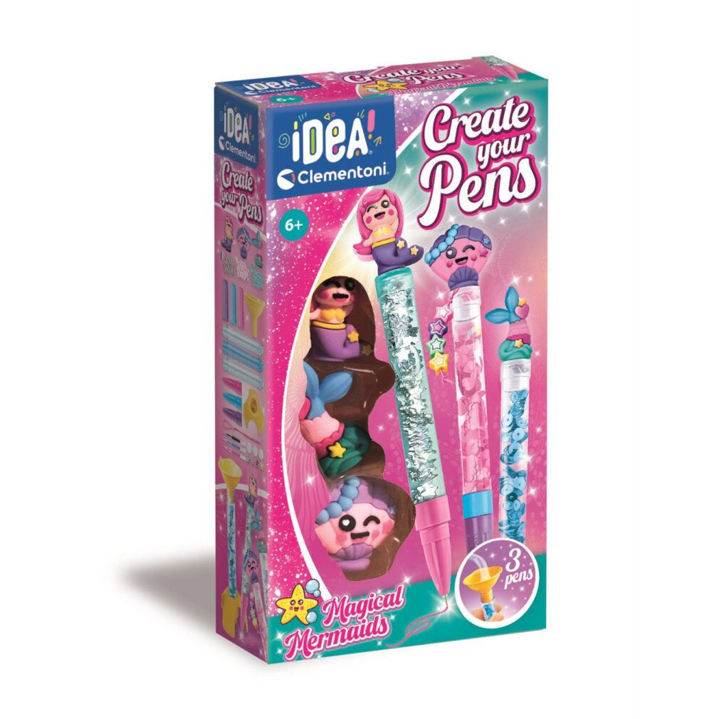 Clementoni® Spiel Mermaid Federherstellung-Set