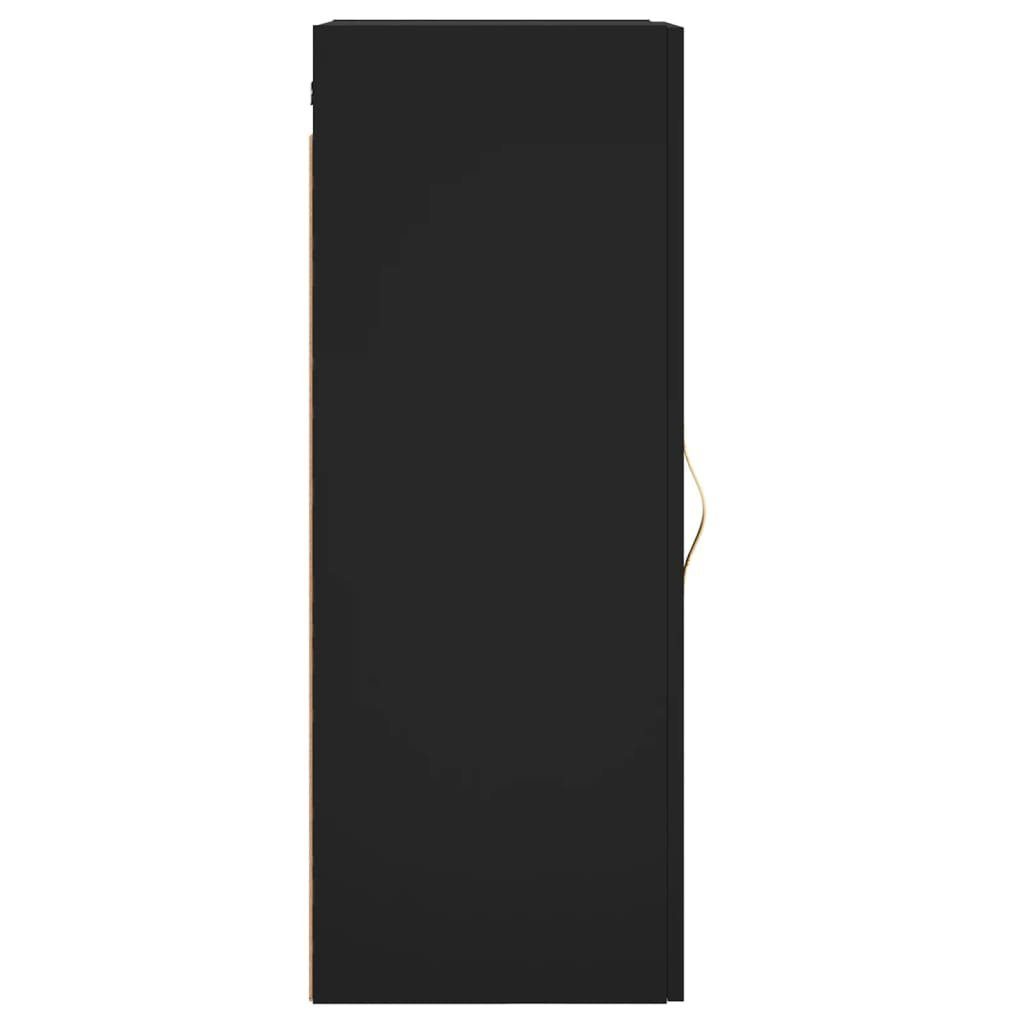 St) Schwarz cm Sideboard Wandschrank (1 vidaXL 34,5x34x90
