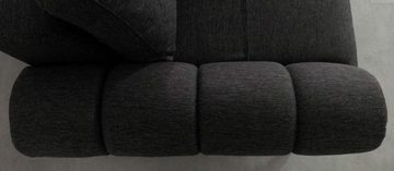 JVmoebel Ecksofa Schwarzes Ecksofa L-Form Couch Wohnzimmer Polster Eckcouch Neu, 2 Teile, Made in Europa