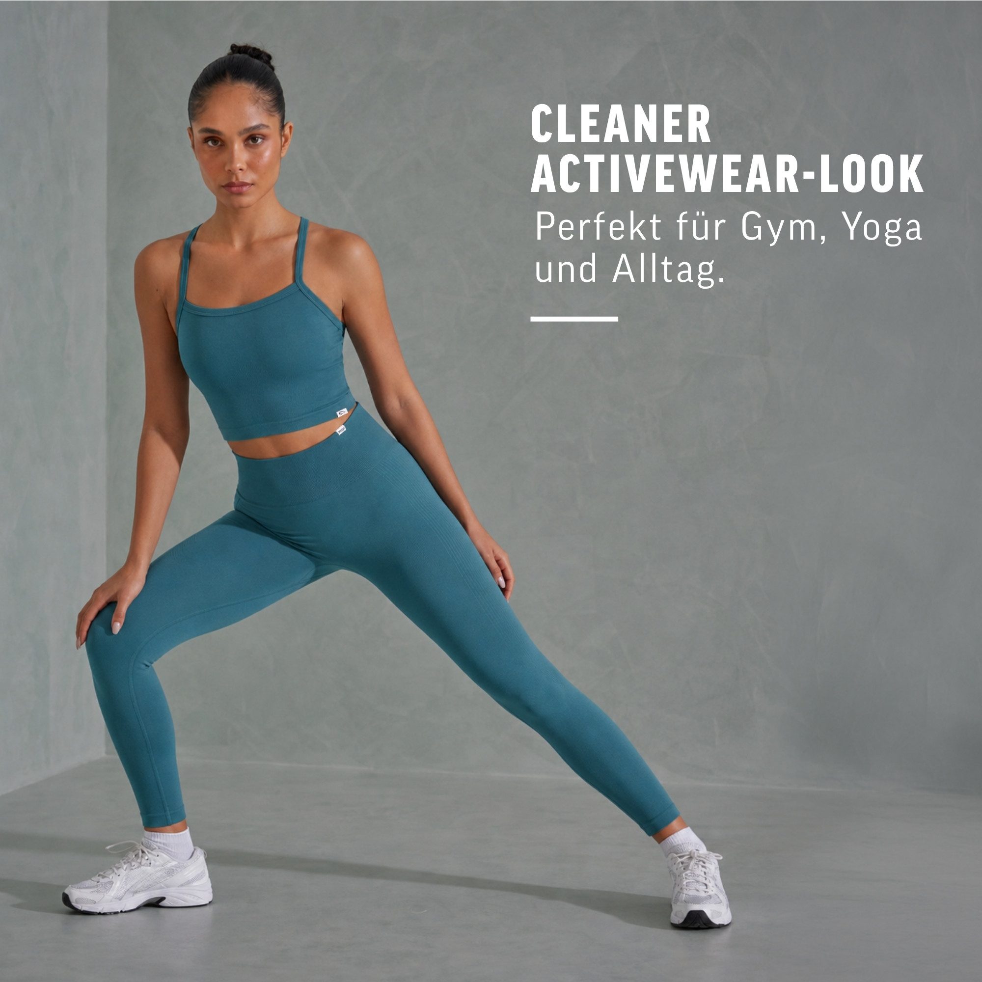 Smilodox Tanktop Vonda, Crop Top Damen, Sport-Top für Gym,Yoga & Freizeit Racerback, Seamless, Shaped Fit, Rundhals, atmungsaktiv
