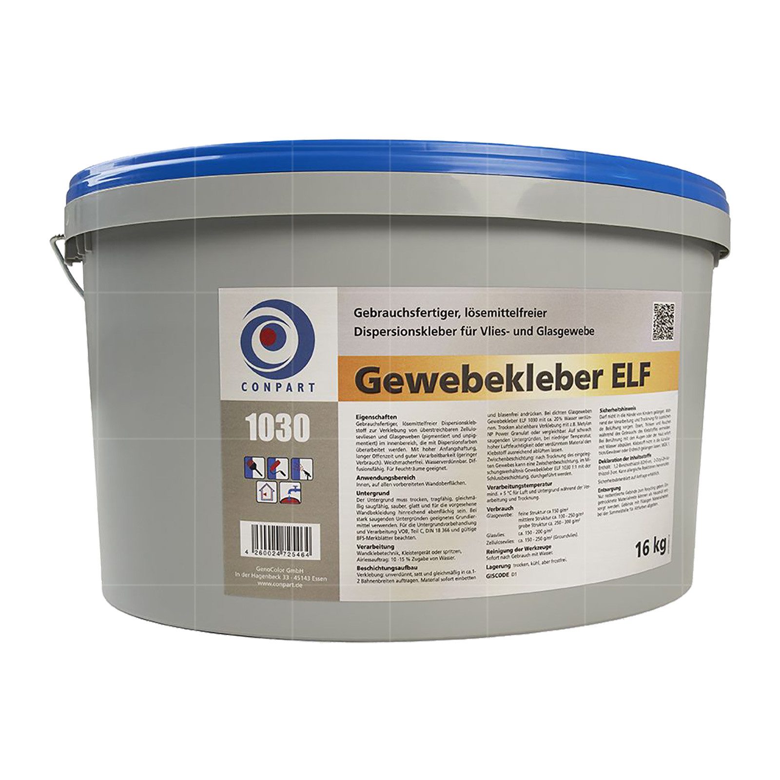 #Tag Dispersionskleber Conpart Gewebekleber - 16 Kg (1030)