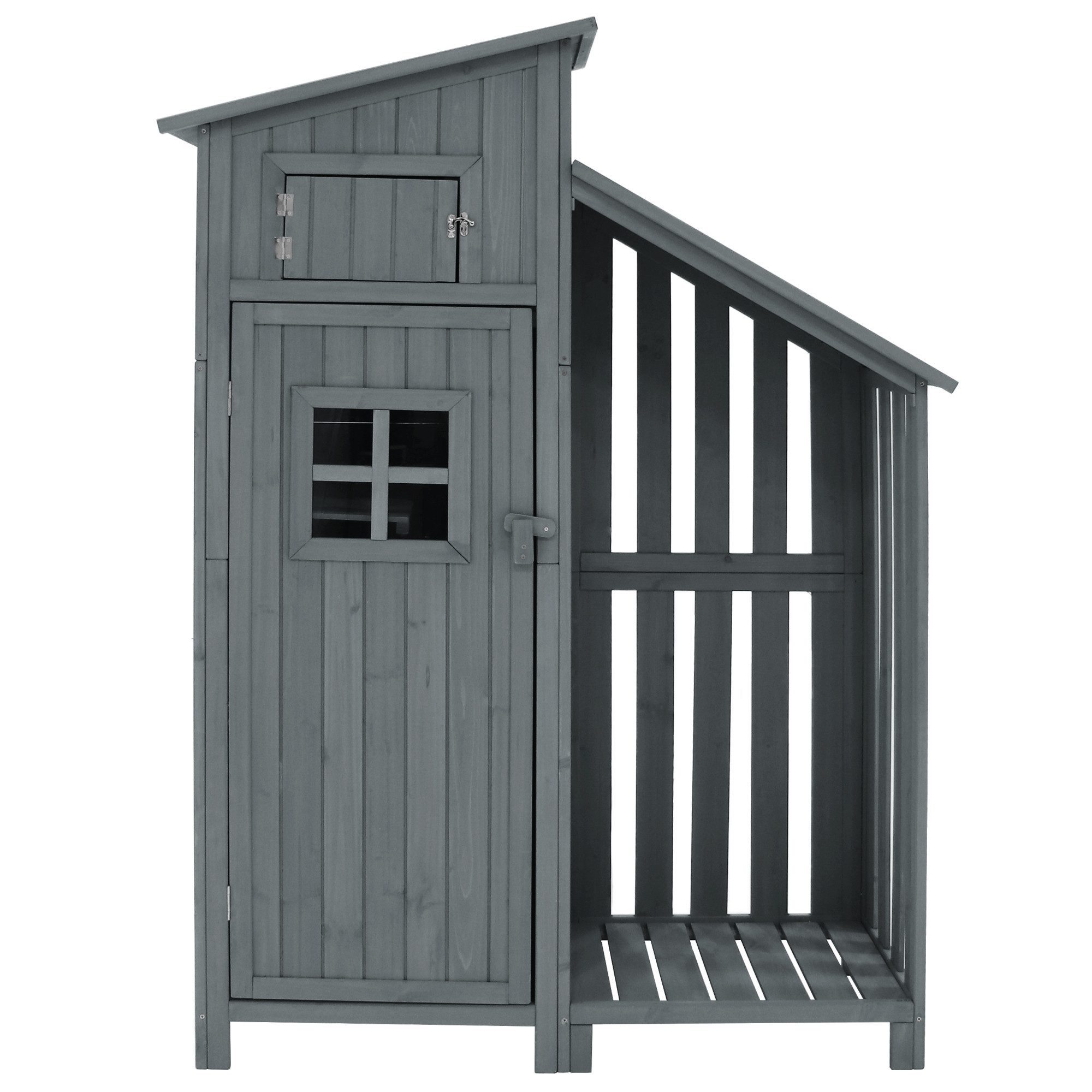MC Star Gerätehaus Geräteschuppen Geräteschrank, auch für kleine Gärten geeignet, Holzhütte, 1 St., Gartenhaus