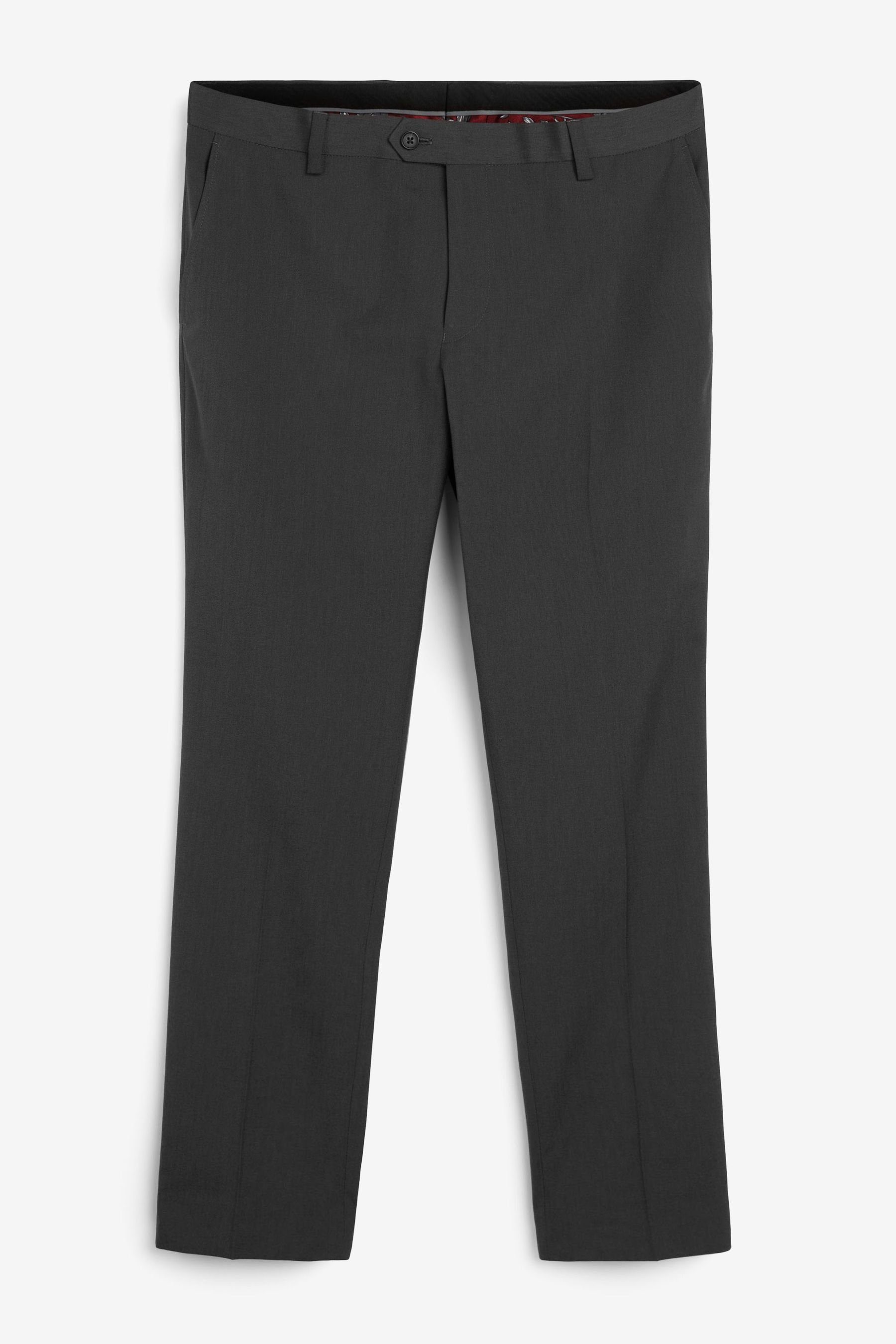 Next Anzughose Anzug: Slim Fit Hose (1-tlg) Charcoal Grey