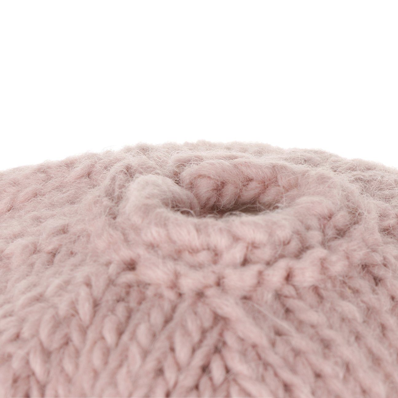 Lierys Beanie (1-St) Futter, in mit rosa Germany Wollmütze Made