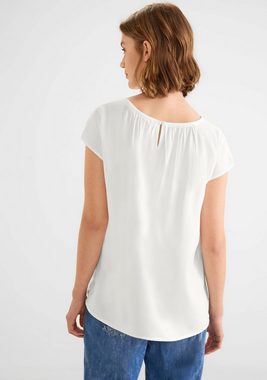 STREET ONE Shirtbluse mit femininen Raffungen