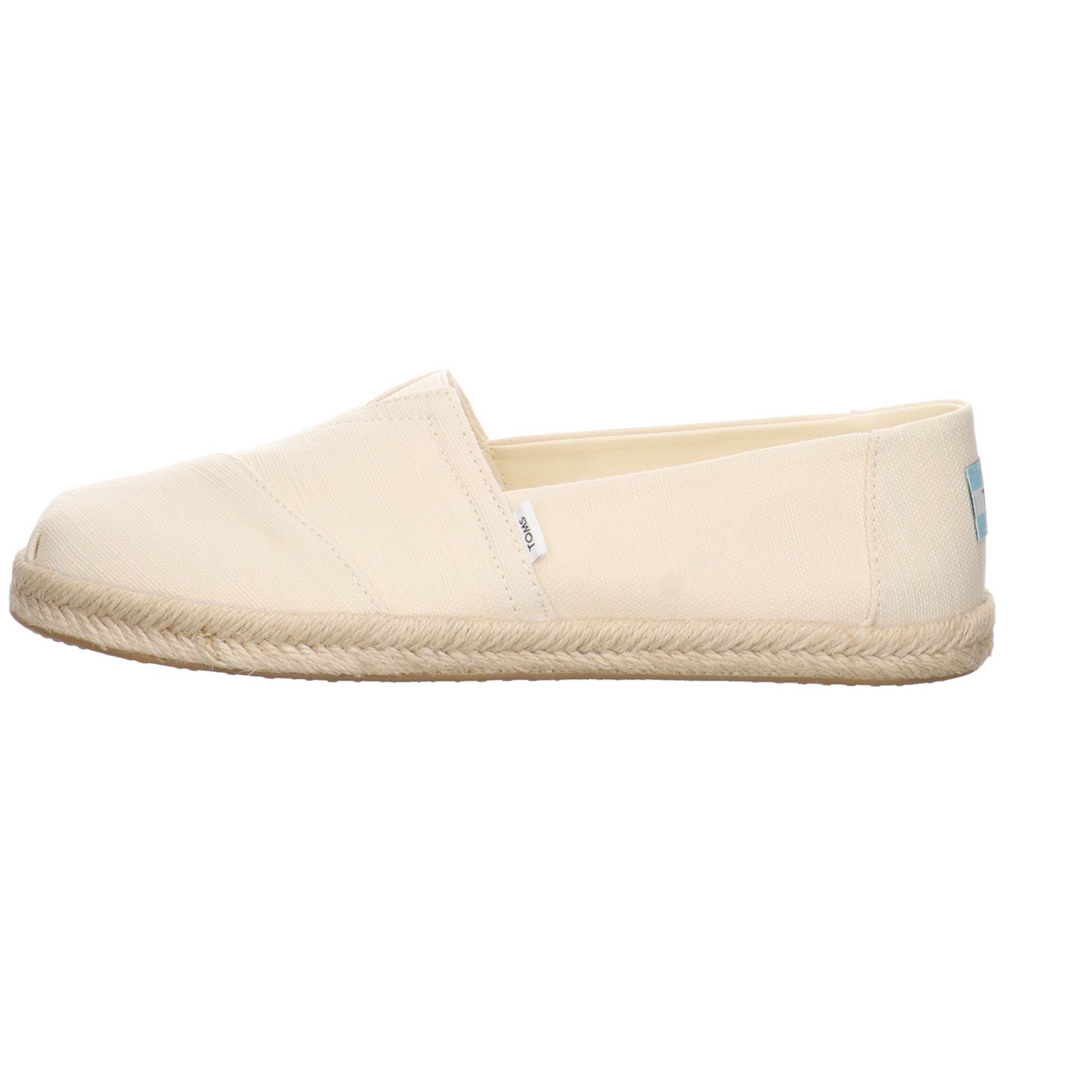 natural Slipper Schuhe Rope Canvas Damen TOMS Espadrille Alpargata Slipper