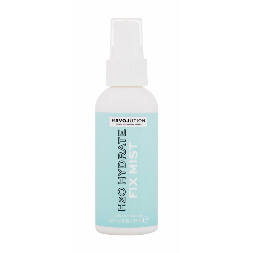 MAKE UP REVOLUTION Primer H2O Hydrate Fix Mist Feuchtigkeitsspendendes Fixierspray und Basis
