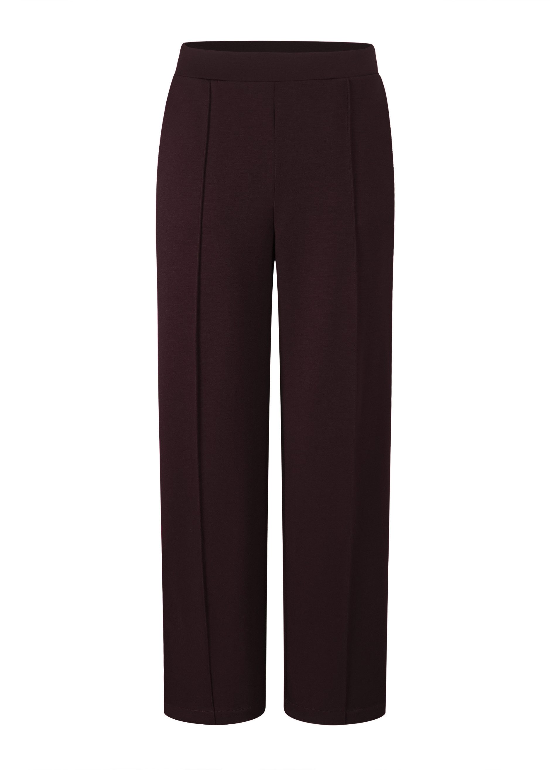 SASSYCLASSY Stoffhose Softe Jogginghose Damen mit Ziernaht Details Lockere günstig online kaufen