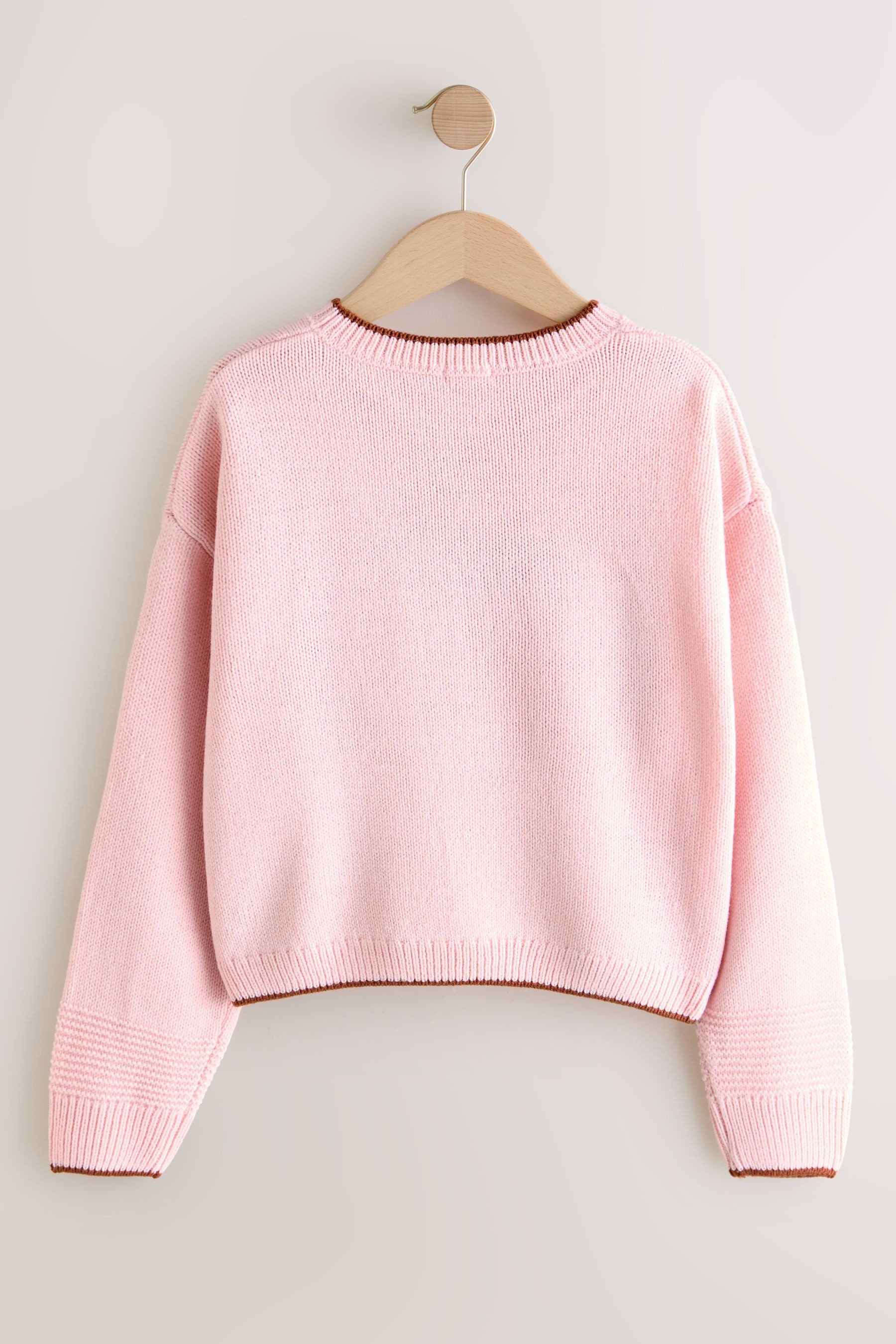 Next Strickpullover Pullover, Tomate (1-tlg)