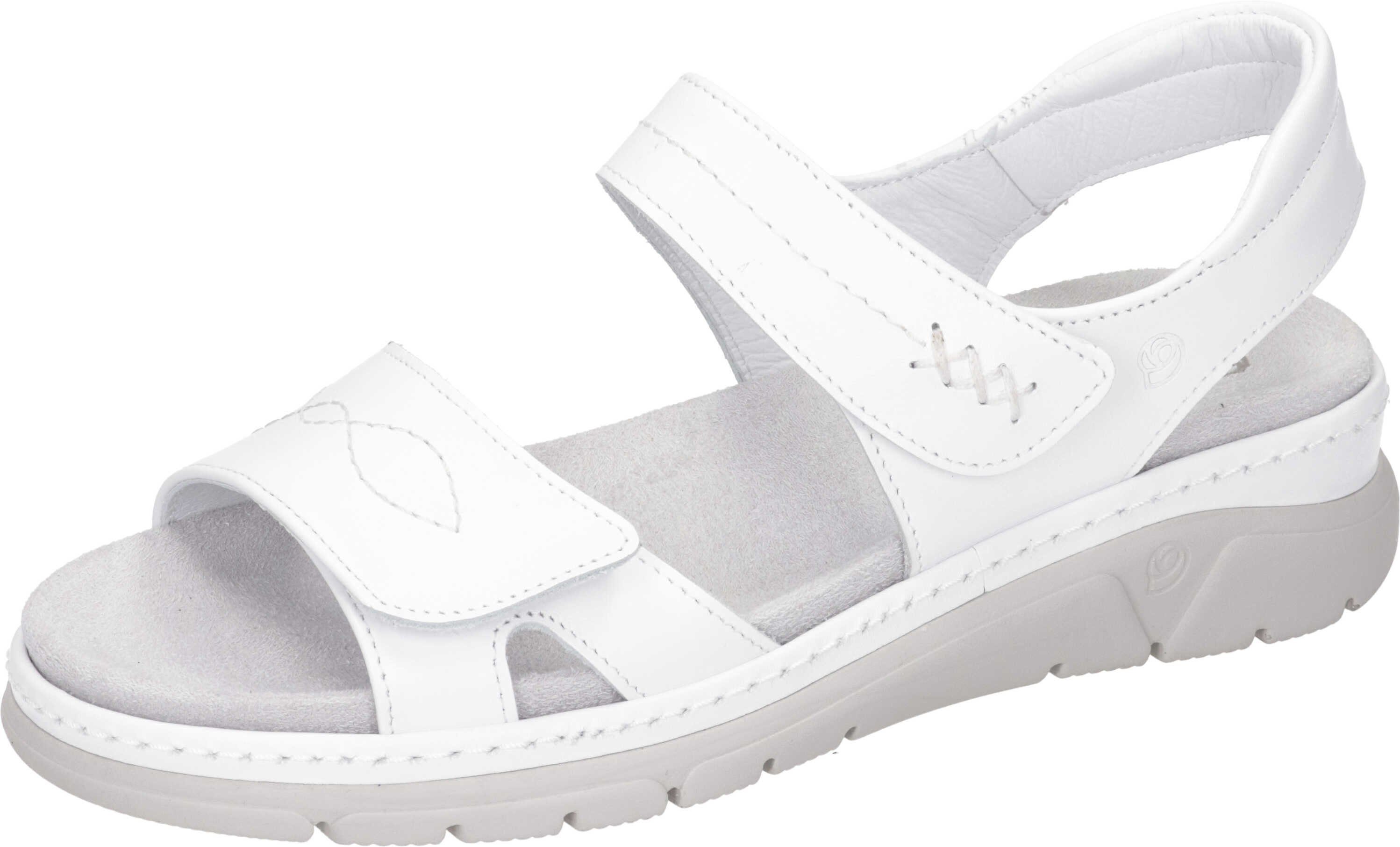 echtem Sandalen aus Sandalette Suave Leder