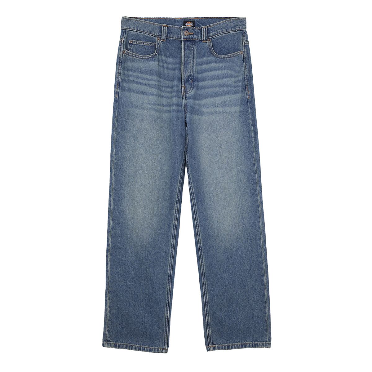 Dickies 5-Pocket-Jeans Dickies Herren Джинсы Thomasville Relaxed khaki (1-tlg., kein Set) Gewebtes Dickies Label auf der Gesäßtasche