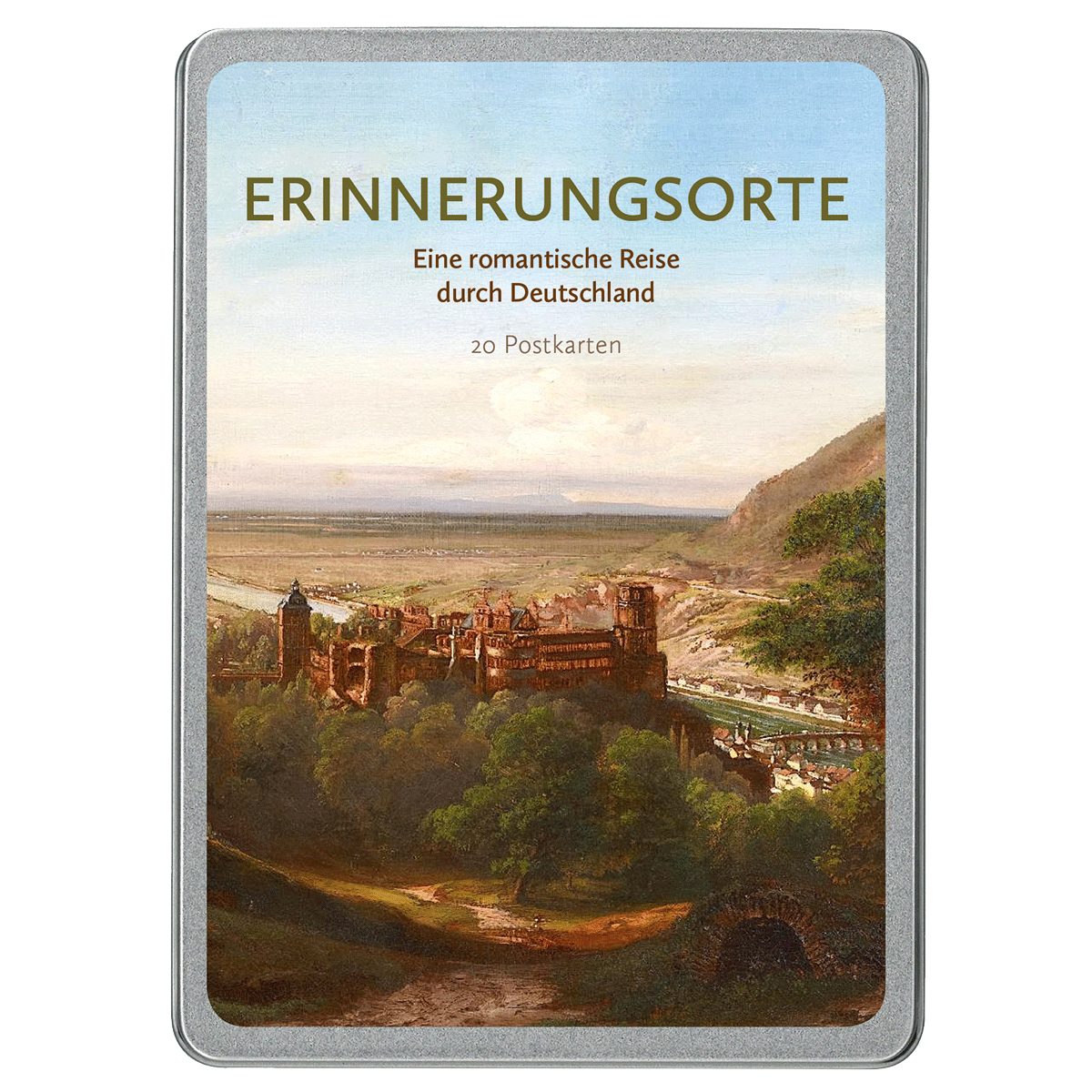 Postkarte Erinnerungsorte: Eine romantische Reise durch Deutschland