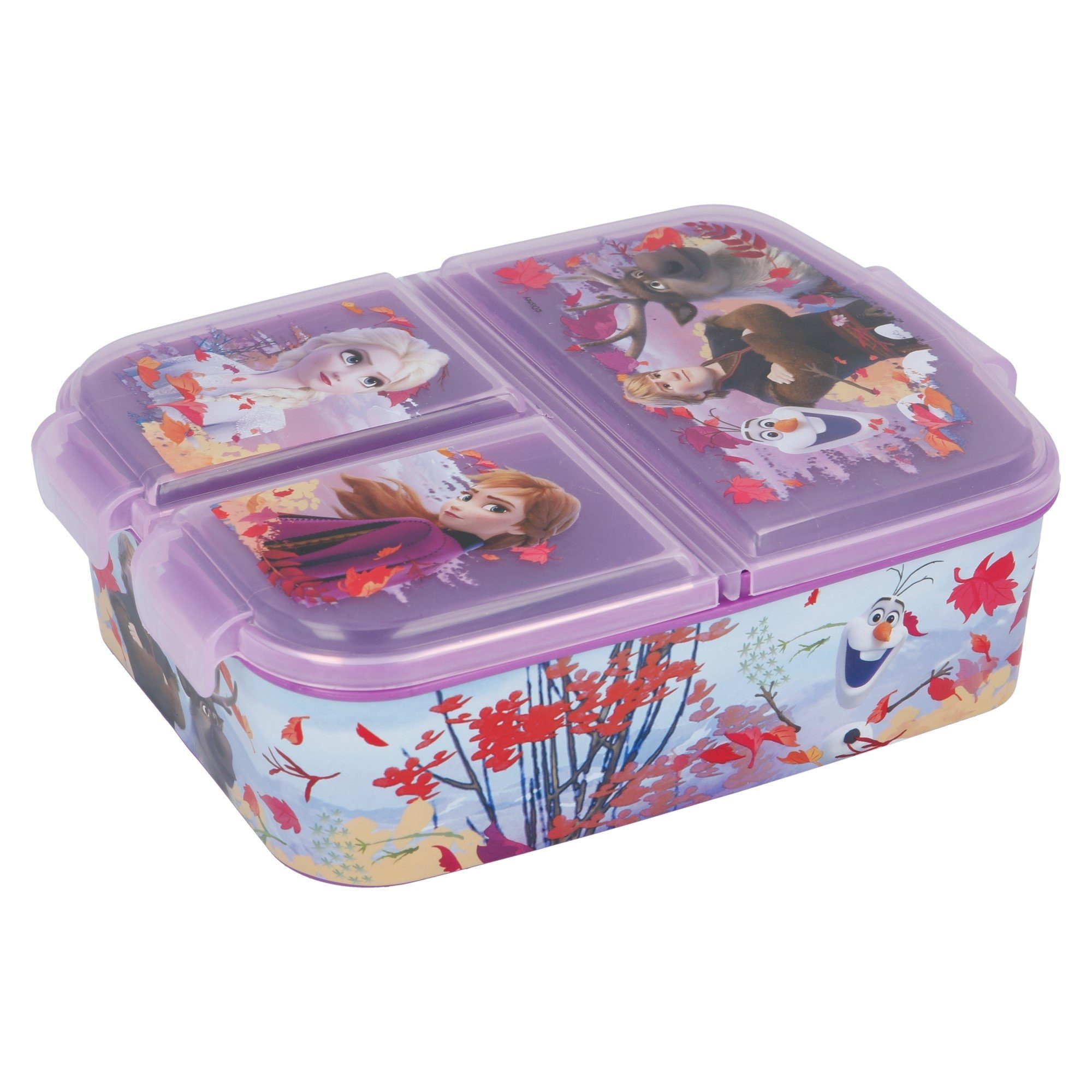 Lunchbox (2-tlg), Kinder Anna 2 Brotdose Kunststoff Elsa Alu-Trinkflasche Die Disney Alu, Eiskönigin Disney tlg Set, Lunch