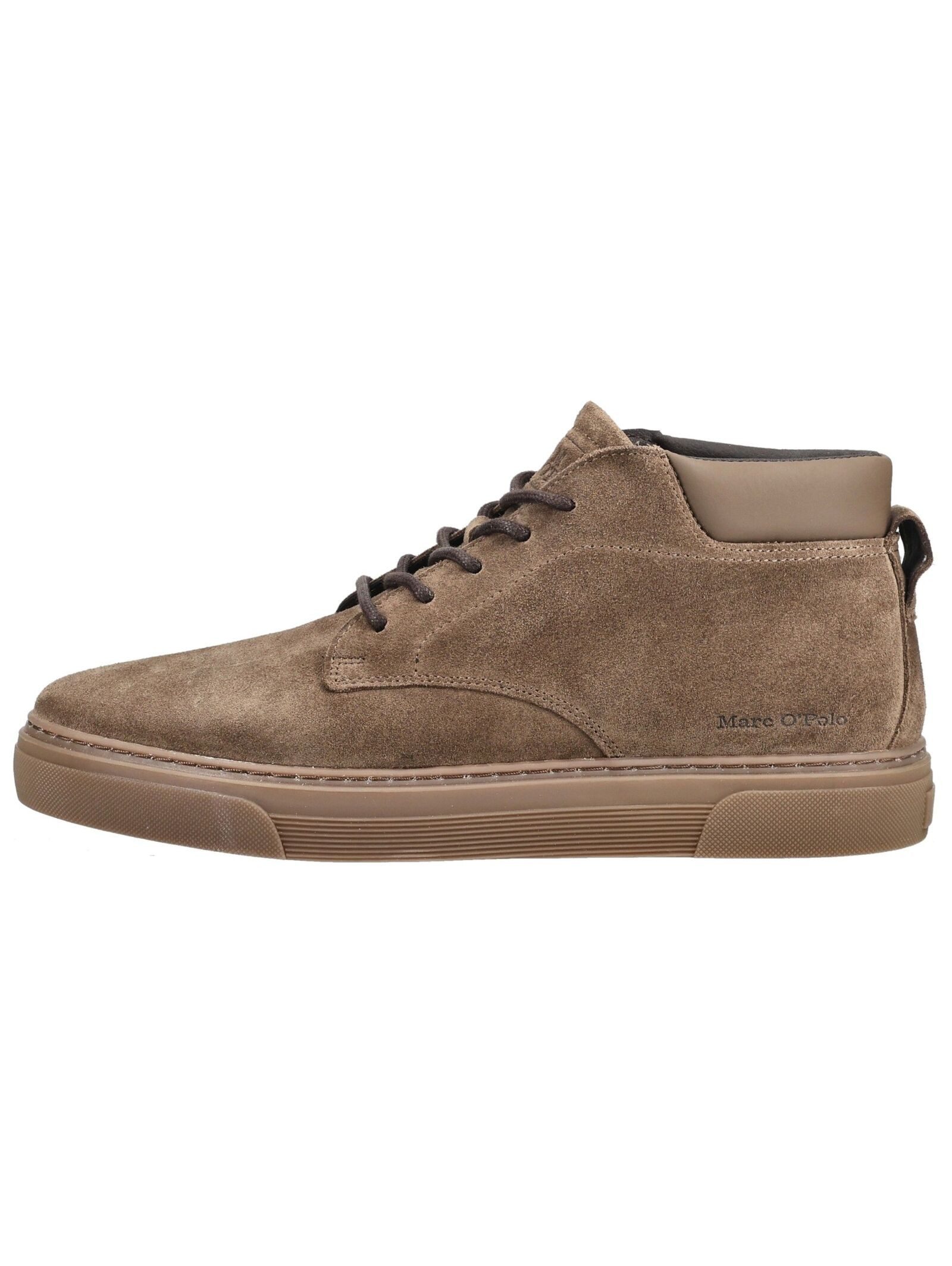 Marc O'Polo Stiefelette Veloursleder . Schnürstiefelette