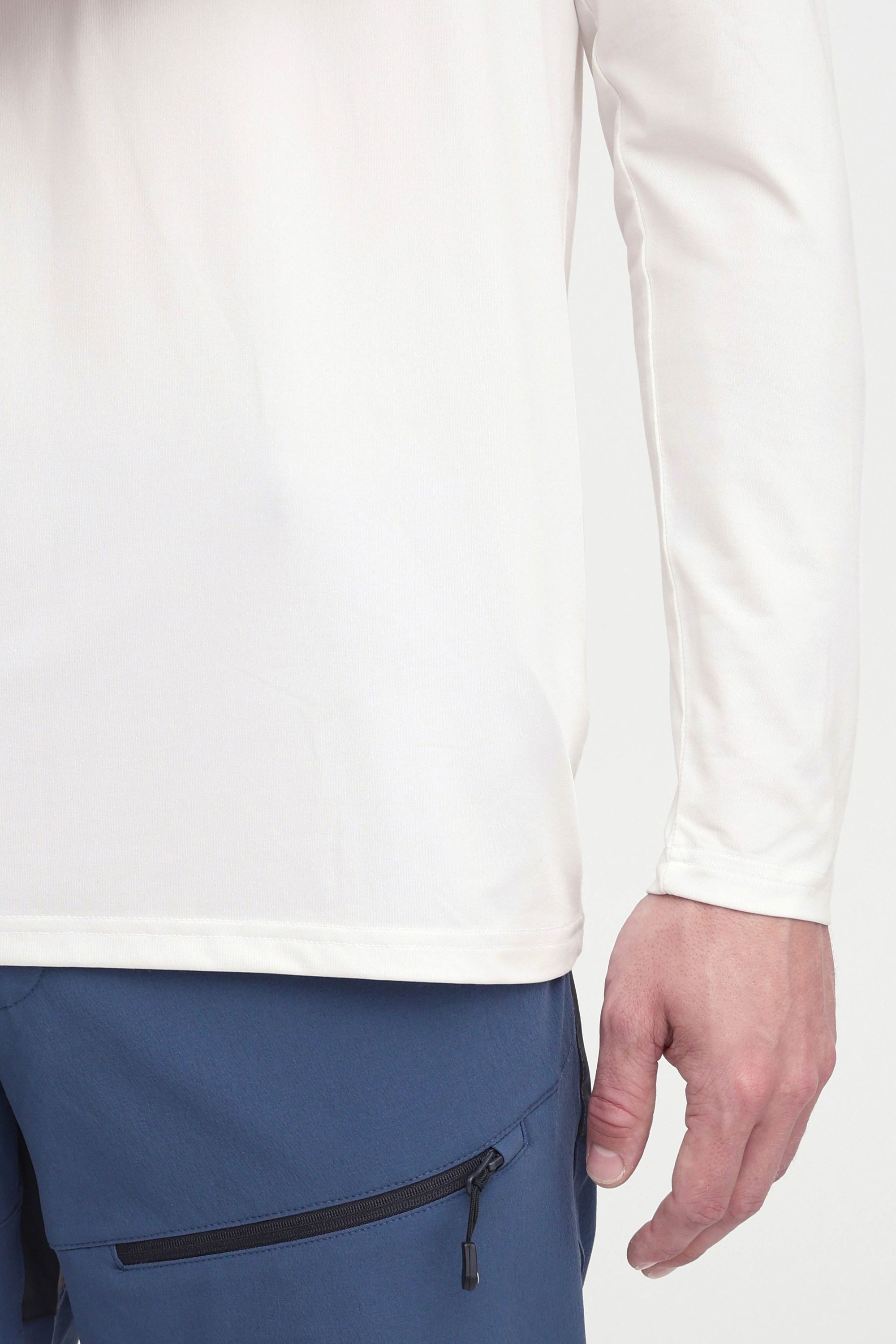 North Bend Longsweatshirt NBTergong Sportliches Longsleeve mit reflektierendem Logoprint