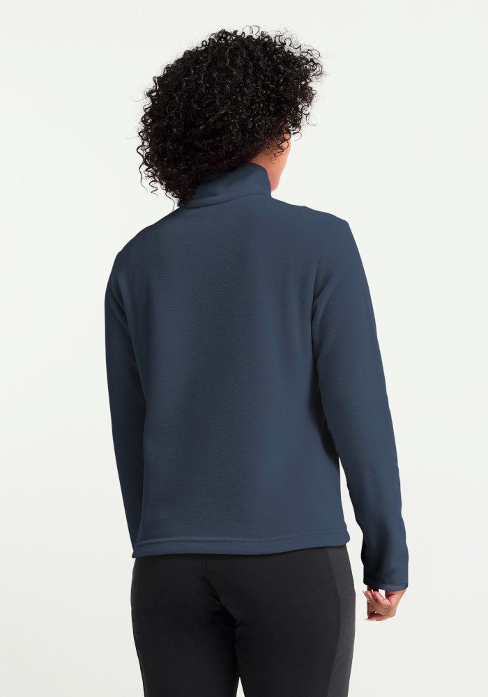 Jack Wolfskin Stehkragenpullover TAUNUS 100 HZ W Fleecepullover, Halfzip-Reißverschluss, Stehkragen – Bild 2 von 5