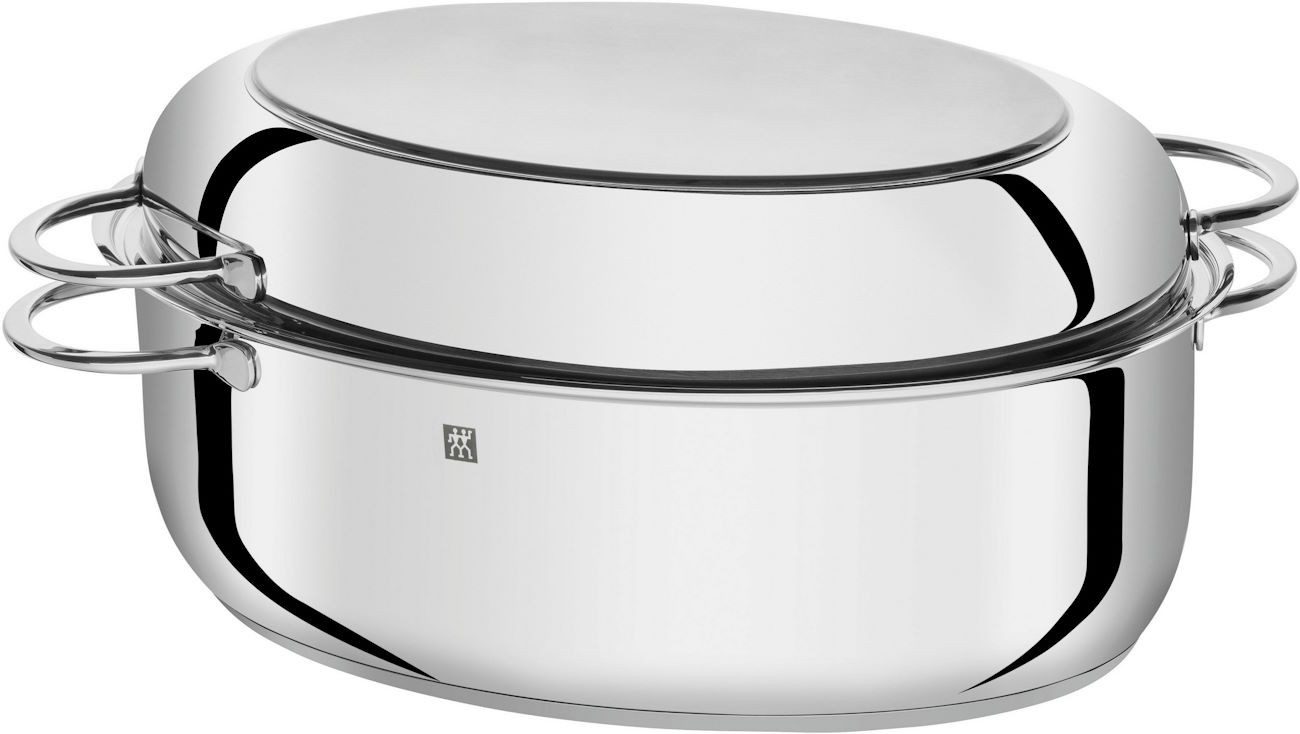 Zwilling Bräter 40993-000-0, Edelstahl 18/0, Bodentechnologie: Sigma Classic, Made in Germany, Ergonomische Griffe