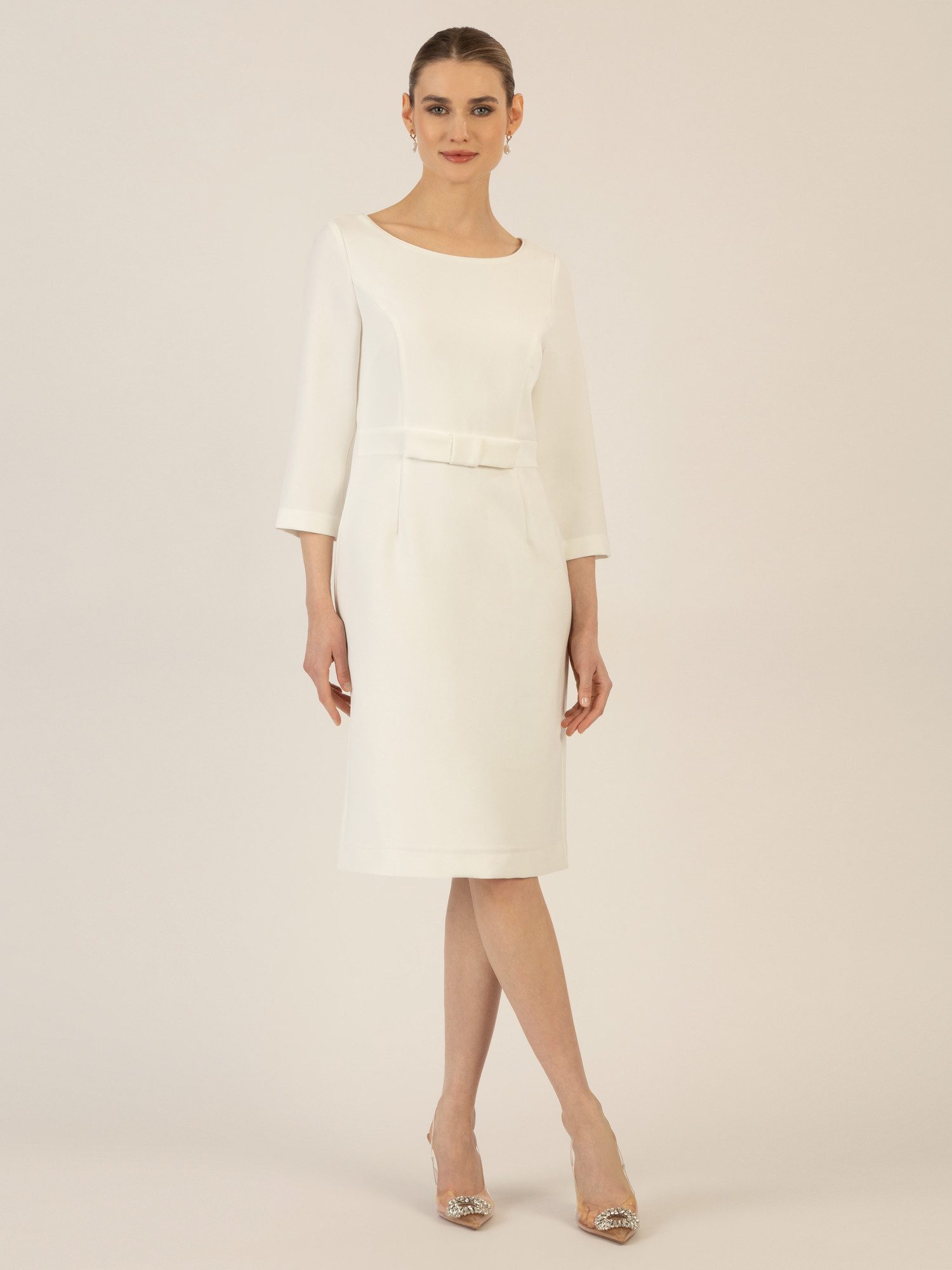 Apart Abendkleid aus einer leicht strukturierten günstig online kaufen