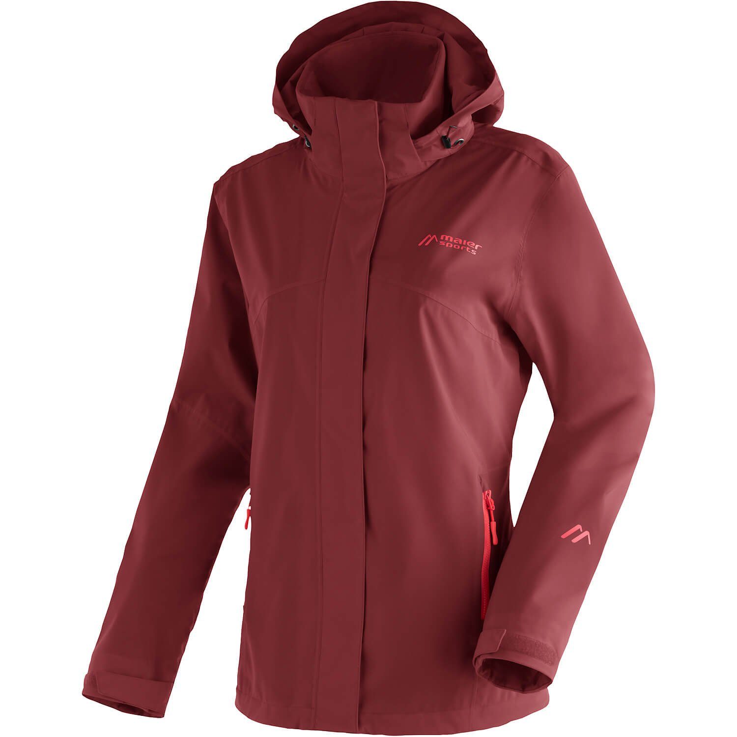 rec Metor Bordeaux Maier Wanderjacke Sports Funktionsjacke