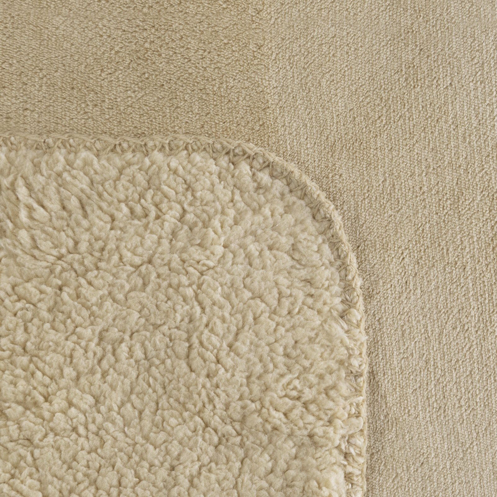 Wohndecke TEDY, Eurofirany, Teddy-Fleece, kuschelige Sofadecke, günstig online kaufen