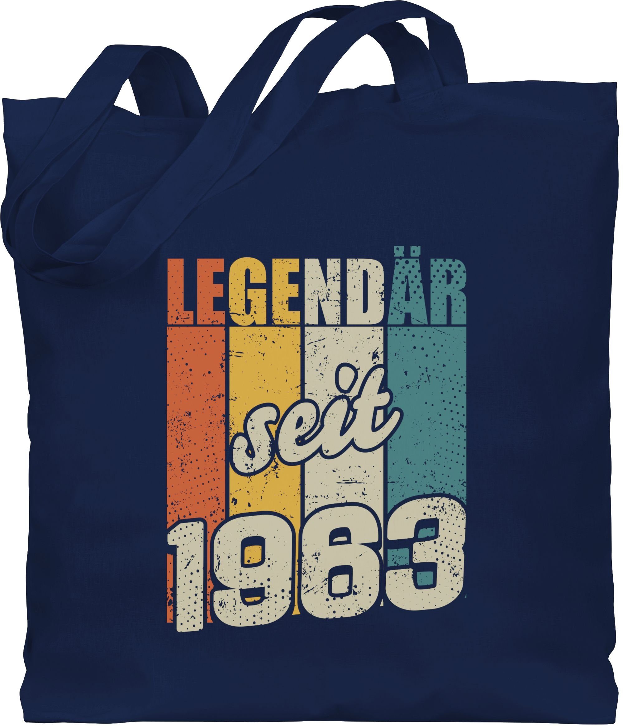 Shirtracer Umhängetasche Legendär seit 1963, Navy 1 Blau 60. Geburtstag