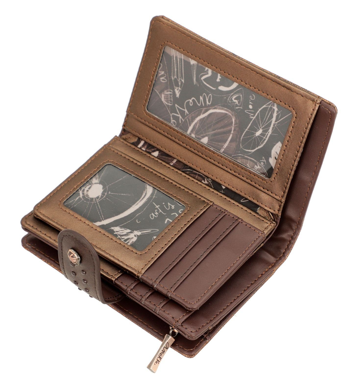 Anekke Geldbörse Nature Shodō, mit RFID-Blocker Schutz günstig online kaufen