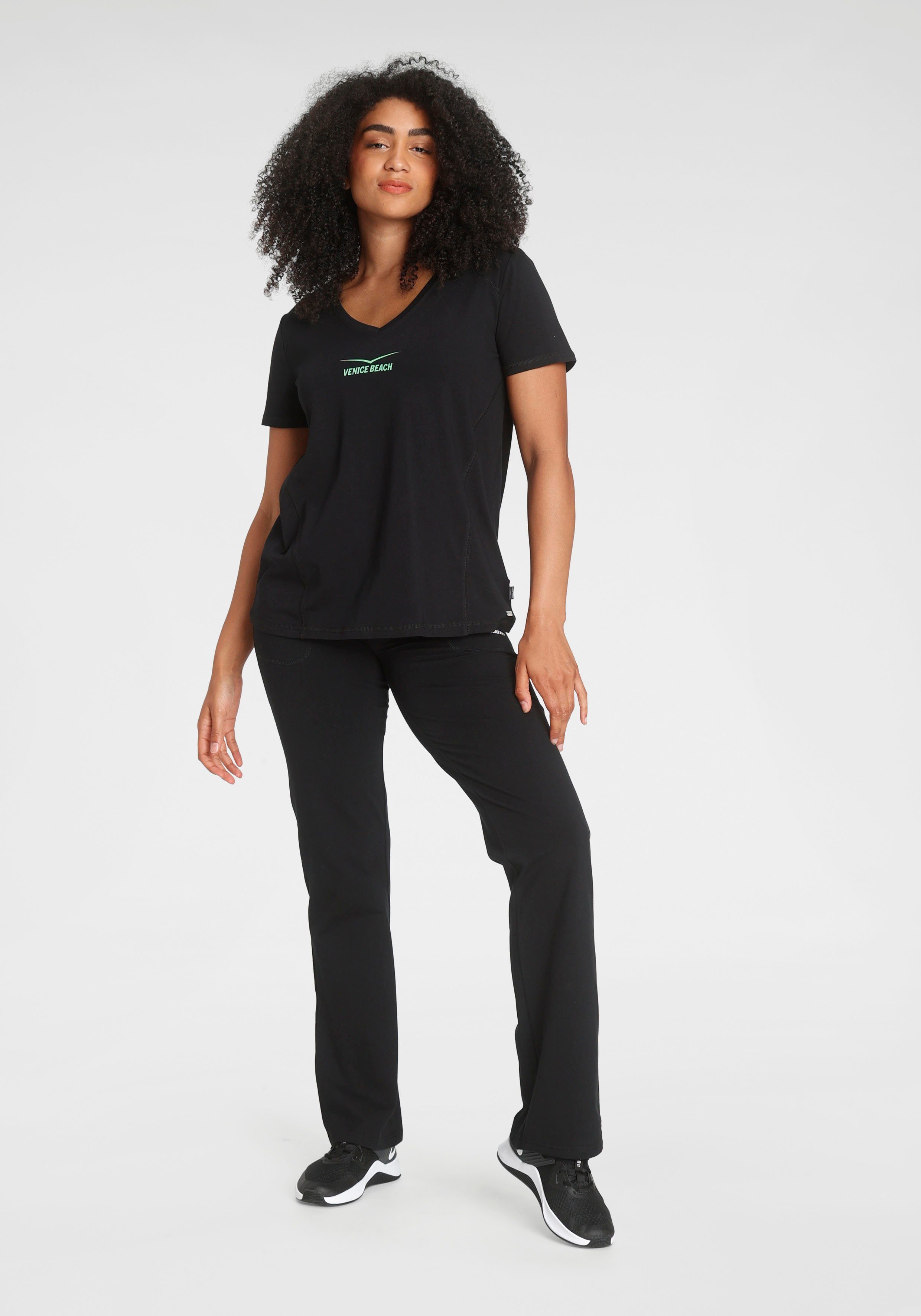 Venice Beach T-Shirt lockere Passform, elastisches Material – Bild 5 von 5