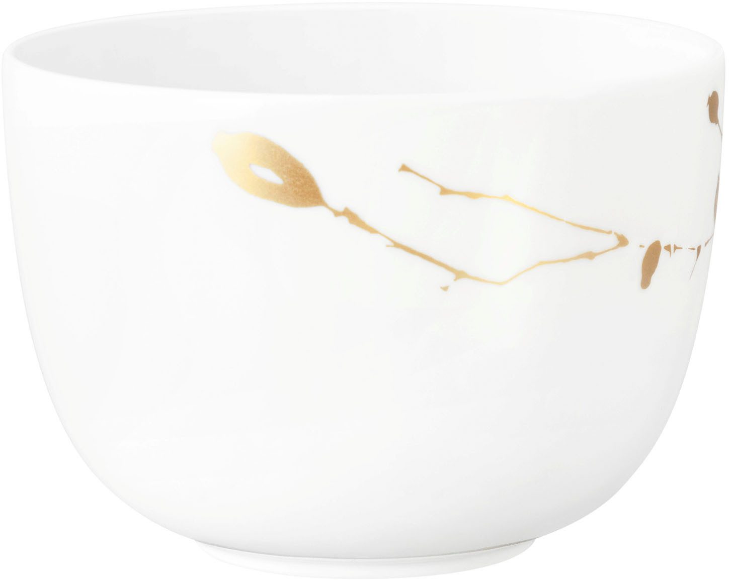 Seltmann Weiden Tasse Liberty - Golden Rose Hip, 1-tlg., Porzellan, Milchkaffeeobertasse 0,38 l