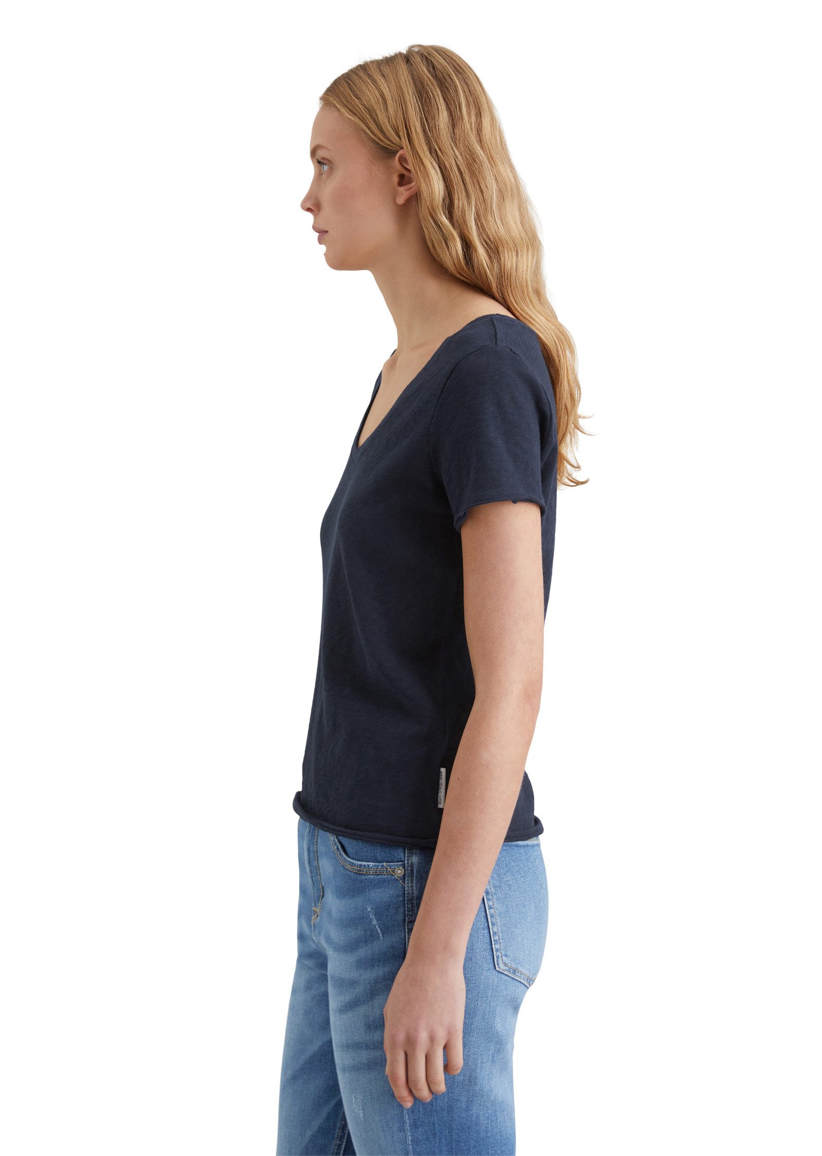 Marc O'Polo DENIM T-Shirt aus Organic Cotton Slub Jersey günstig online kaufen