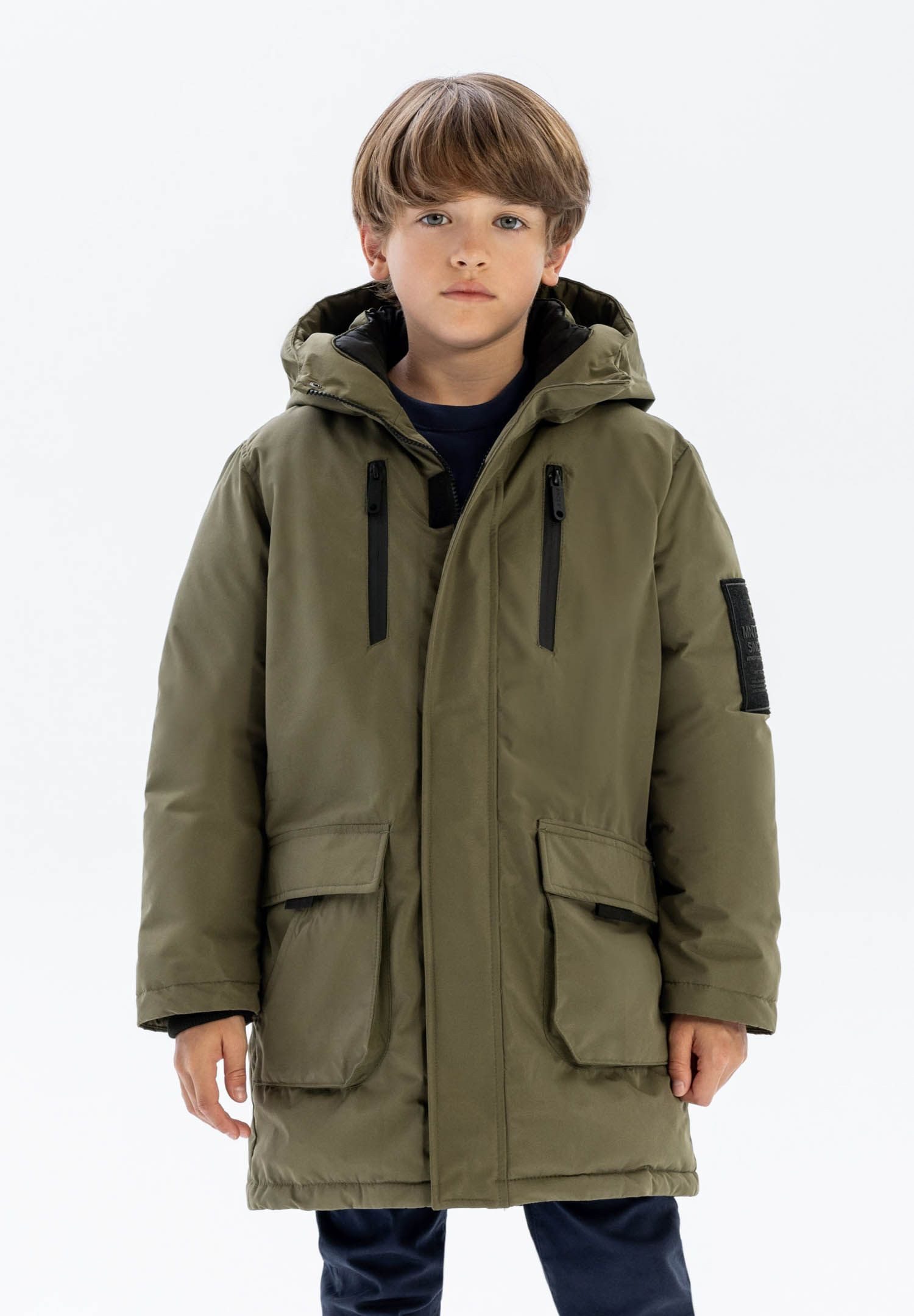 MINOTI Parka Steppjacke mit Stehkragen und bequemer Innentasche (2y-14y)