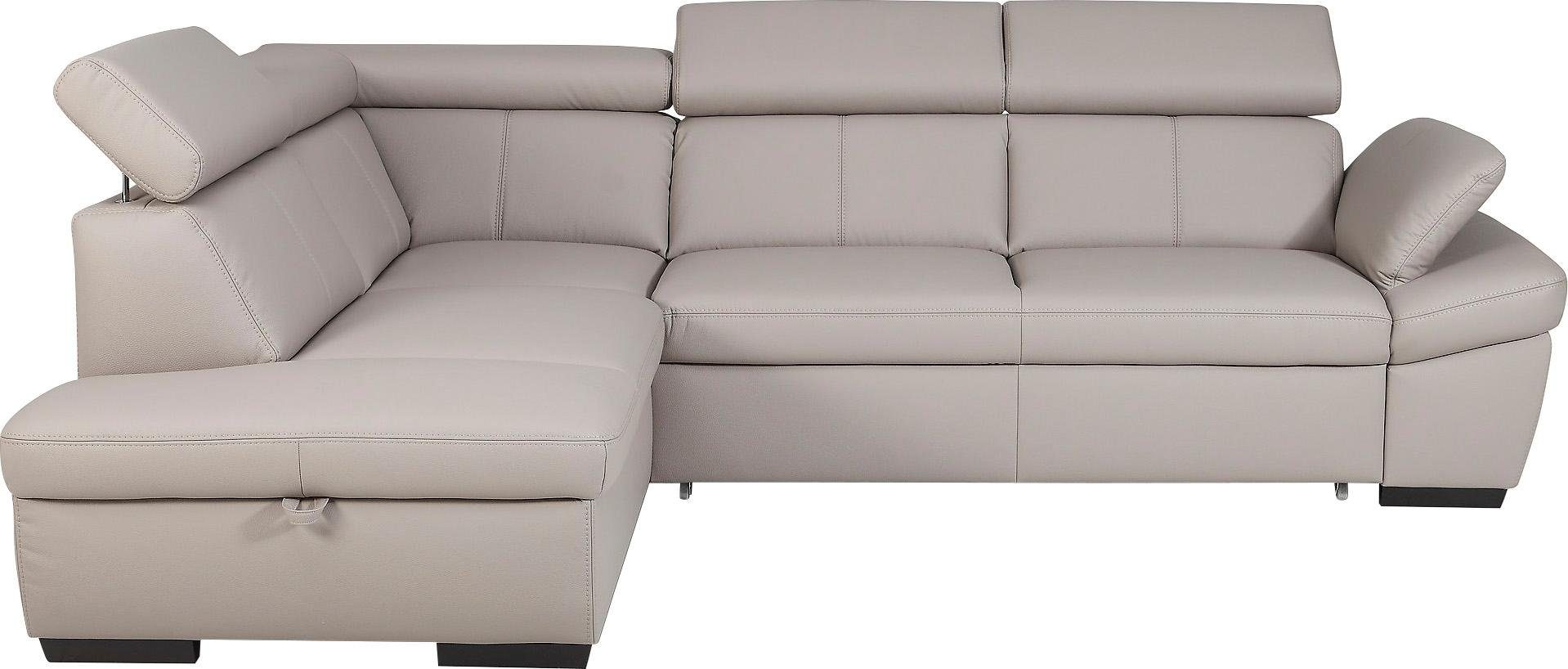 exxpo - sofa fashion Ecksofa "Salerno, klassisch modernes Funktionssofa, ho günstig online kaufen