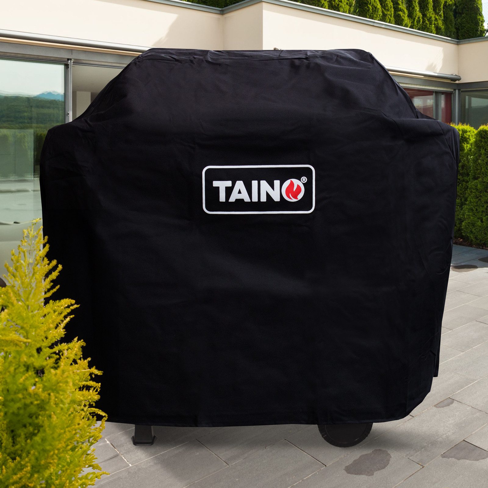 TAINO Grill-Schutzhülle BASIC Gasgrill Serie (1-St), Wetterfest, Universal, Oxford Gewebe, 142x52x94cm (BxTxH)