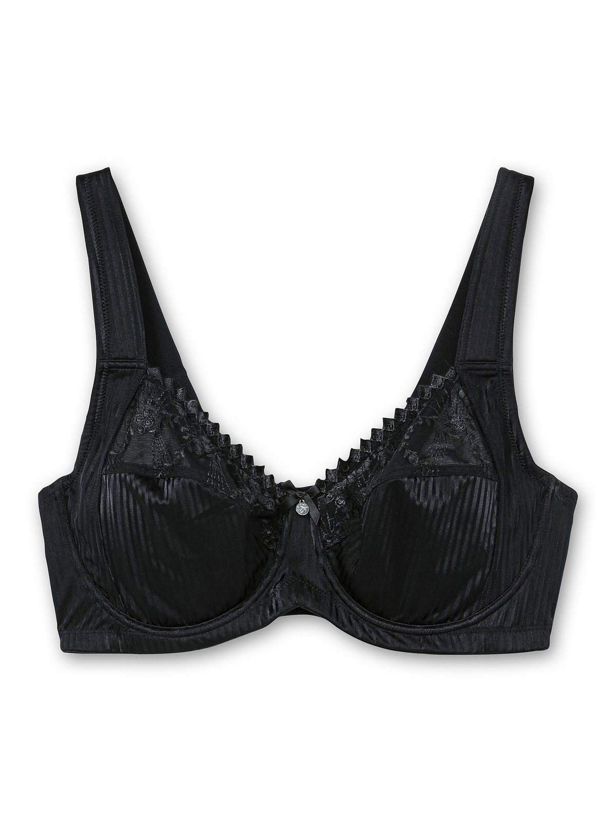 Sheego Minimizer-BH Große Größen mit floraler Spitze und Formbügeln