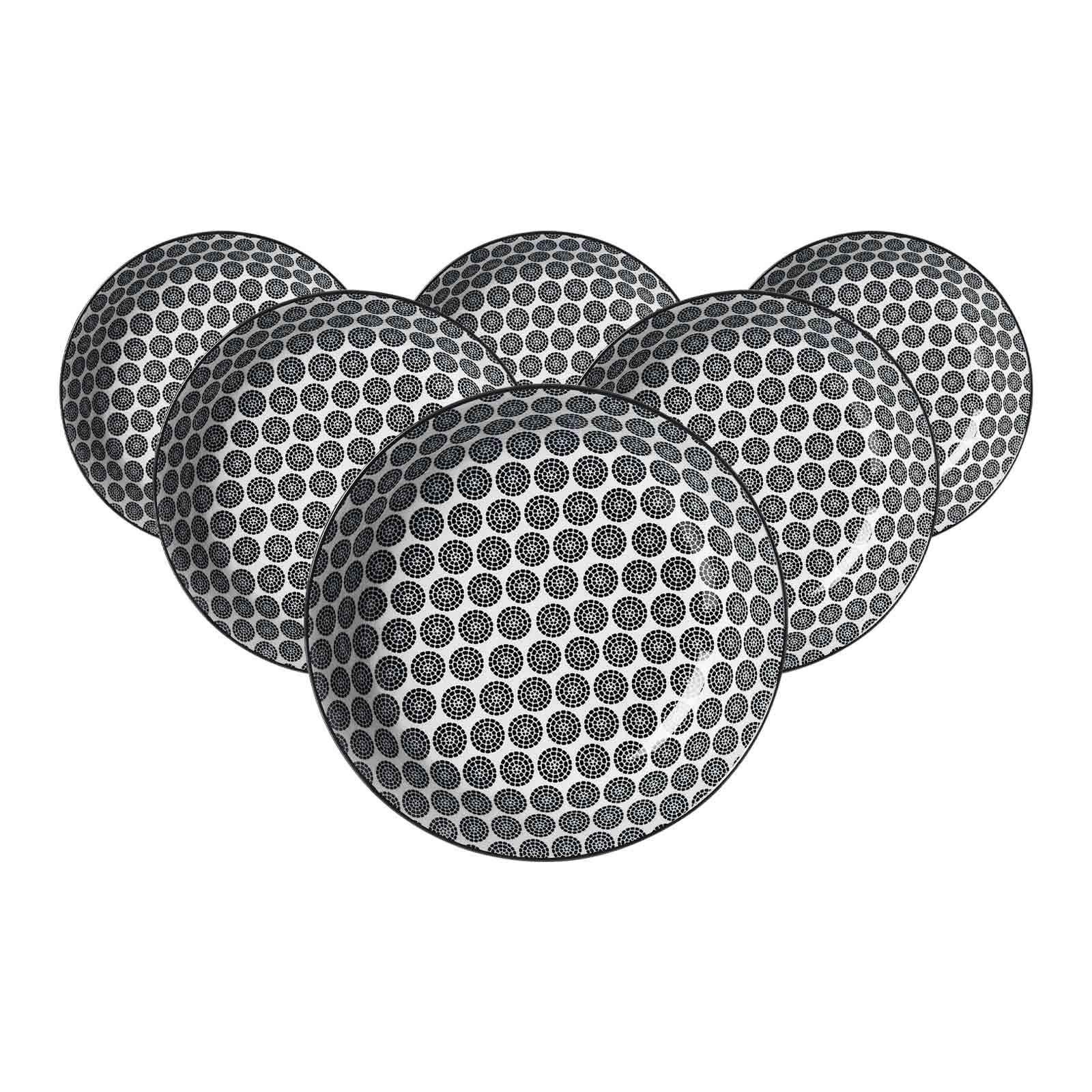 Suppenteller Takeo Circles Suppenteller ø 20,5 cm 6er Set