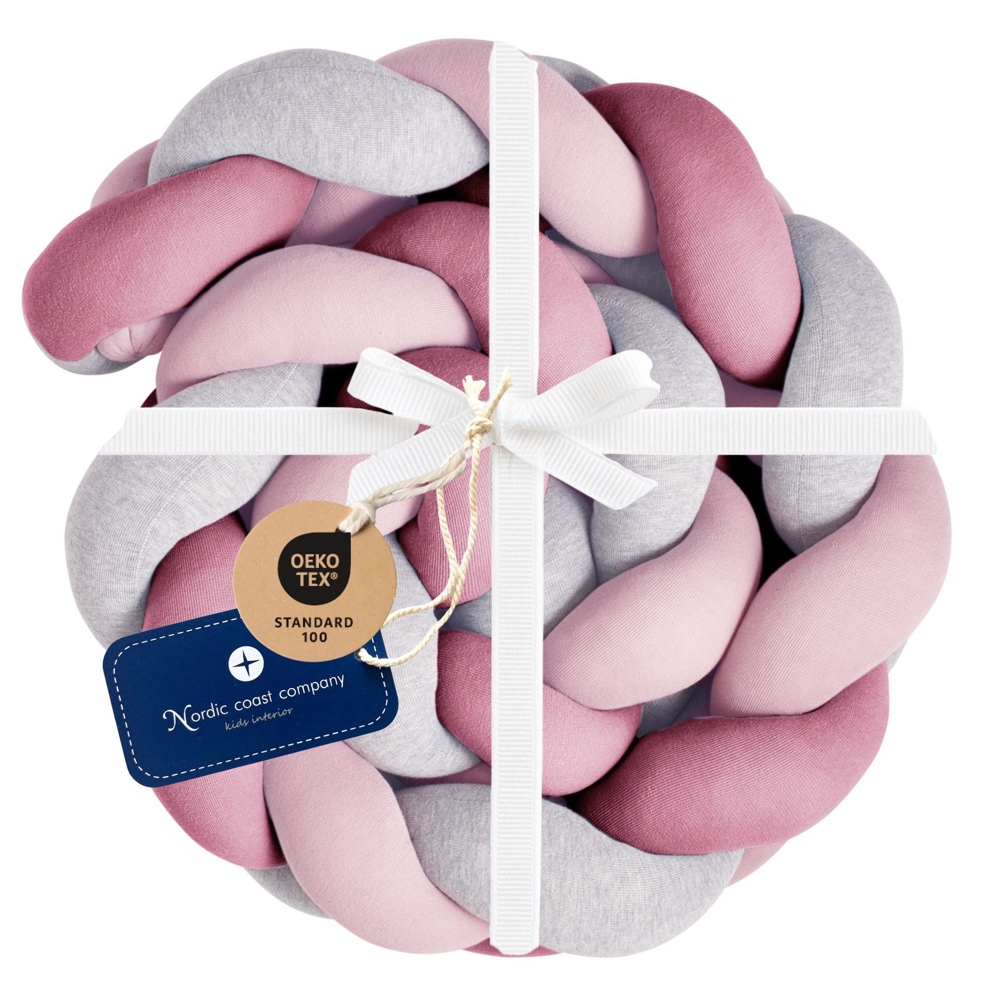 Nordic Coast Company Nestchenschlange XXL Bettschlange geflochten, Baby-Bet günstig online kaufen