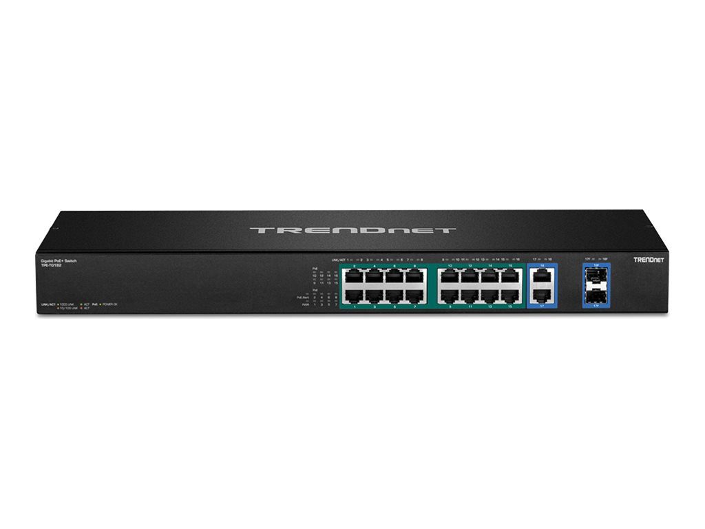 Trendnet TRENDNET 18-PORT GIGABIT HIGH POWER Netzwerk-Switch